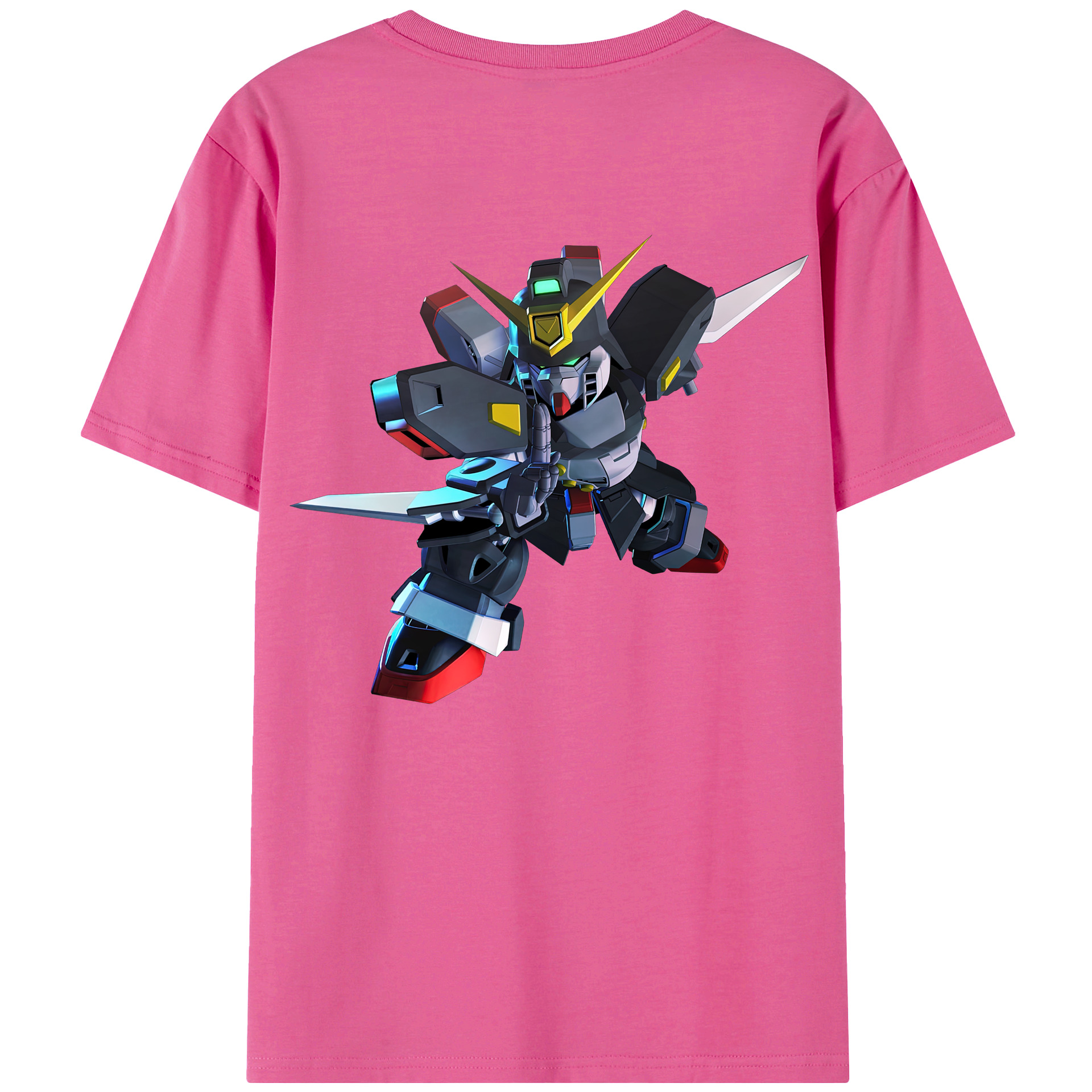 （画像用） 機動戦士ガンダム Mobile Suit Gundam レディース半袖Tシャツ(バックプリント)