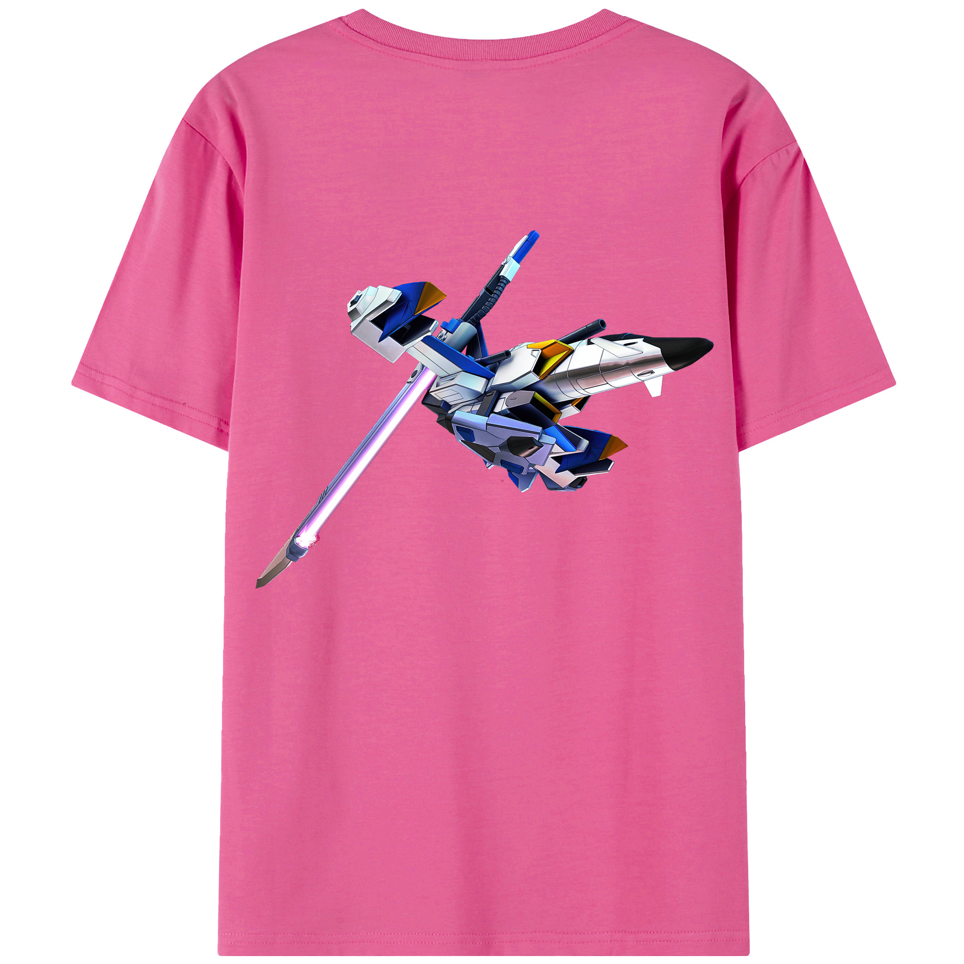 （画像用） 機動戦士ガンダム Mobile Suit Gundam レディース半袖Tシャツ(バックプリント)
