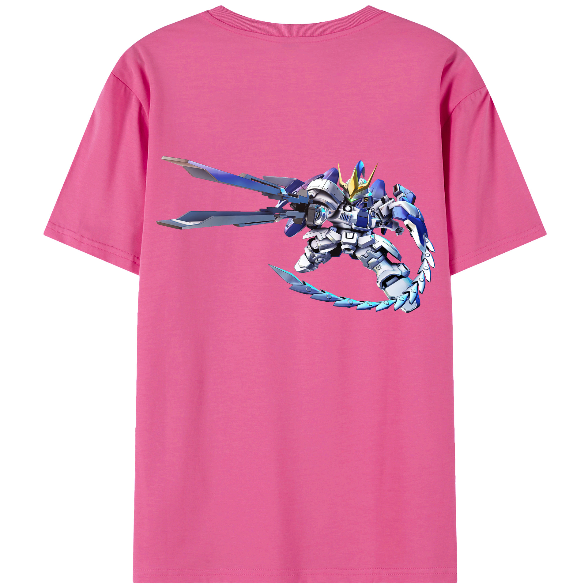（画像用） 機動戦士ガンダム Mobile Suit Gundam レディース半袖Tシャツ(バックプリント)