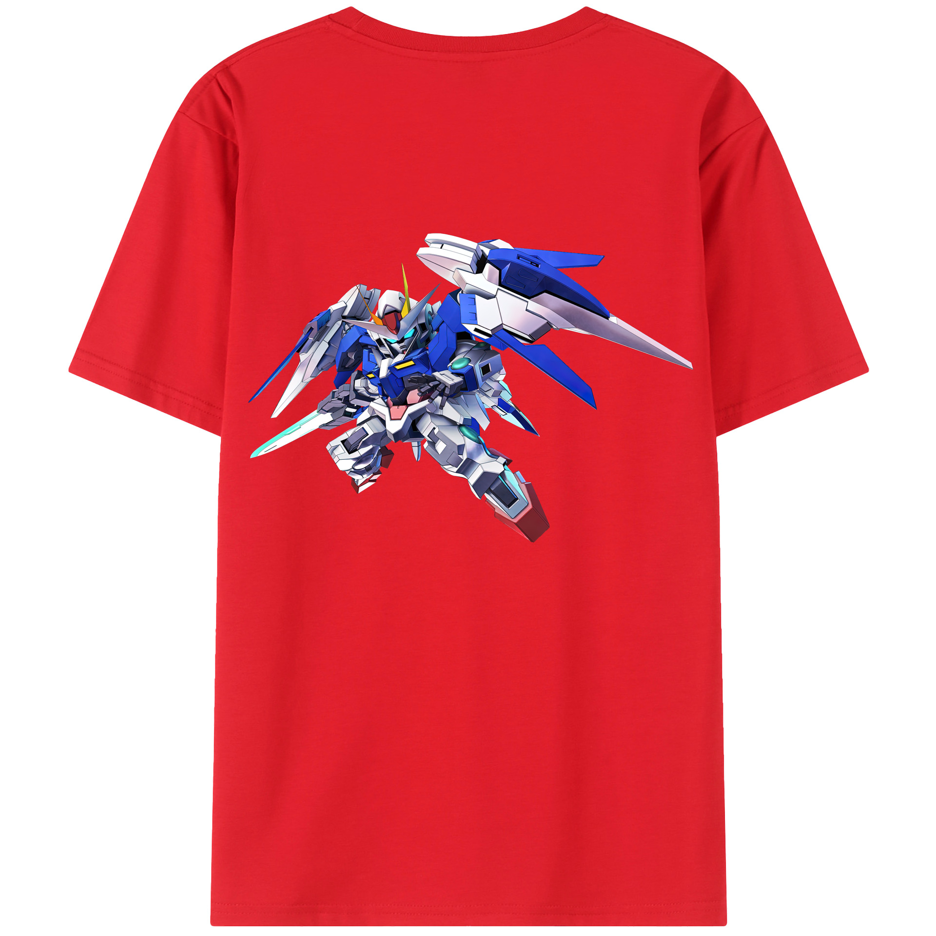 （画像用） 機動戦士ガンダム Mobile Suit Gundam レディース半袖Tシャツ(バックプリント)