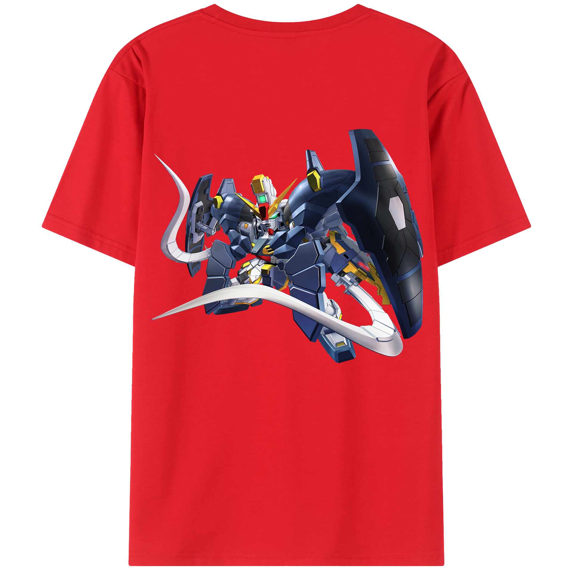 （画像用） 機動戦士ガンダム Mobile Suit Gundam レディース半袖Tシャツ(バックプリント)