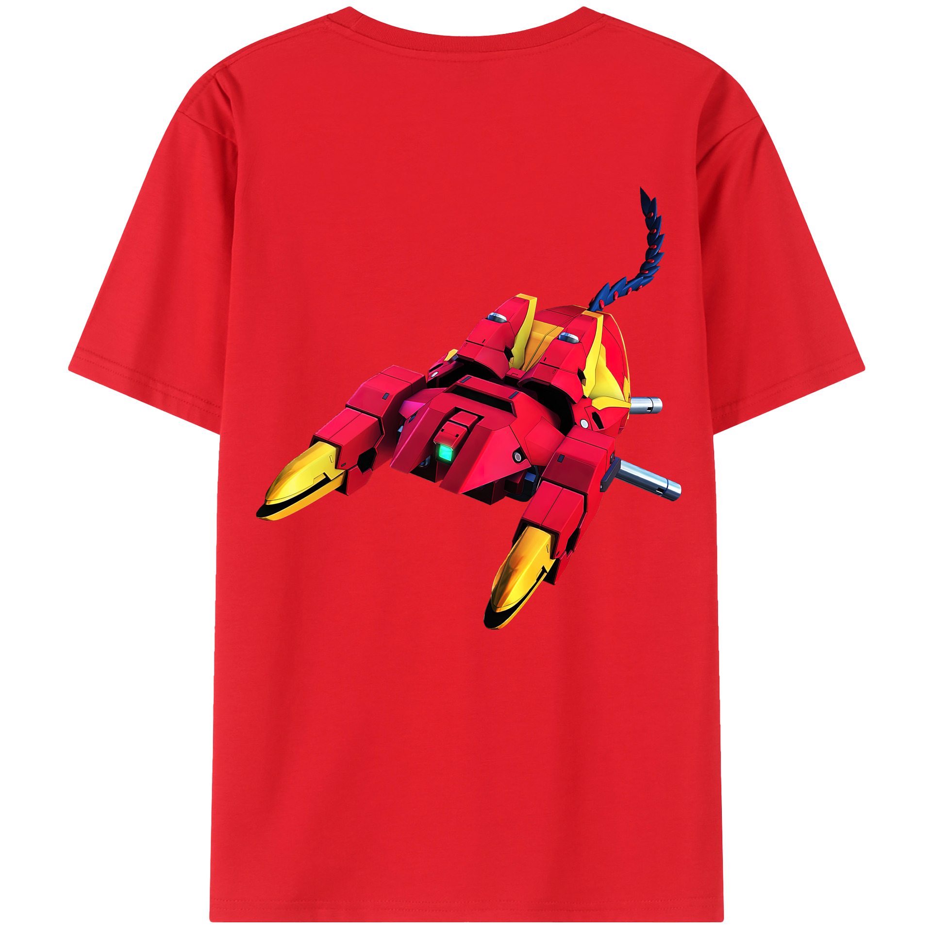 （画像用） 機動戦士ガンダム Mobile Suit Gundam レディース半袖Tシャツ(バックプリント)