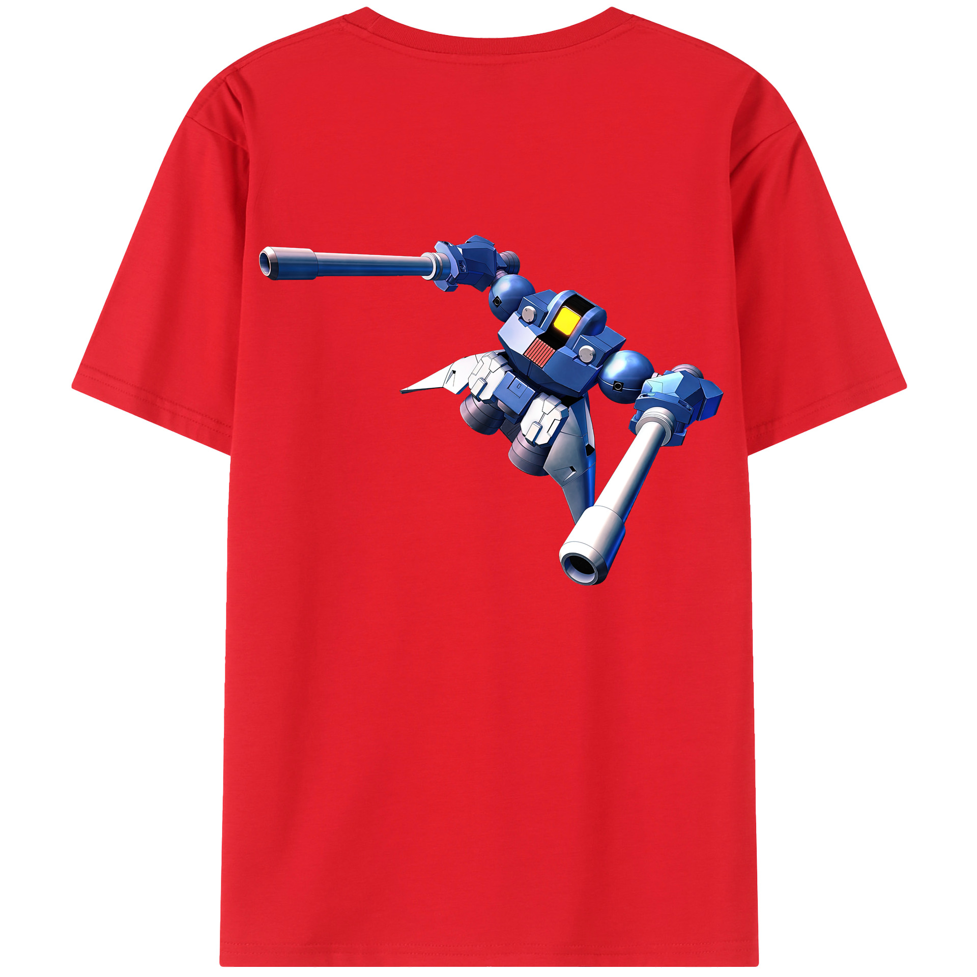 （画像用） 機動戦士ガンダム Mobile Suit Gundam レディース半袖Tシャツ(バックプリント)