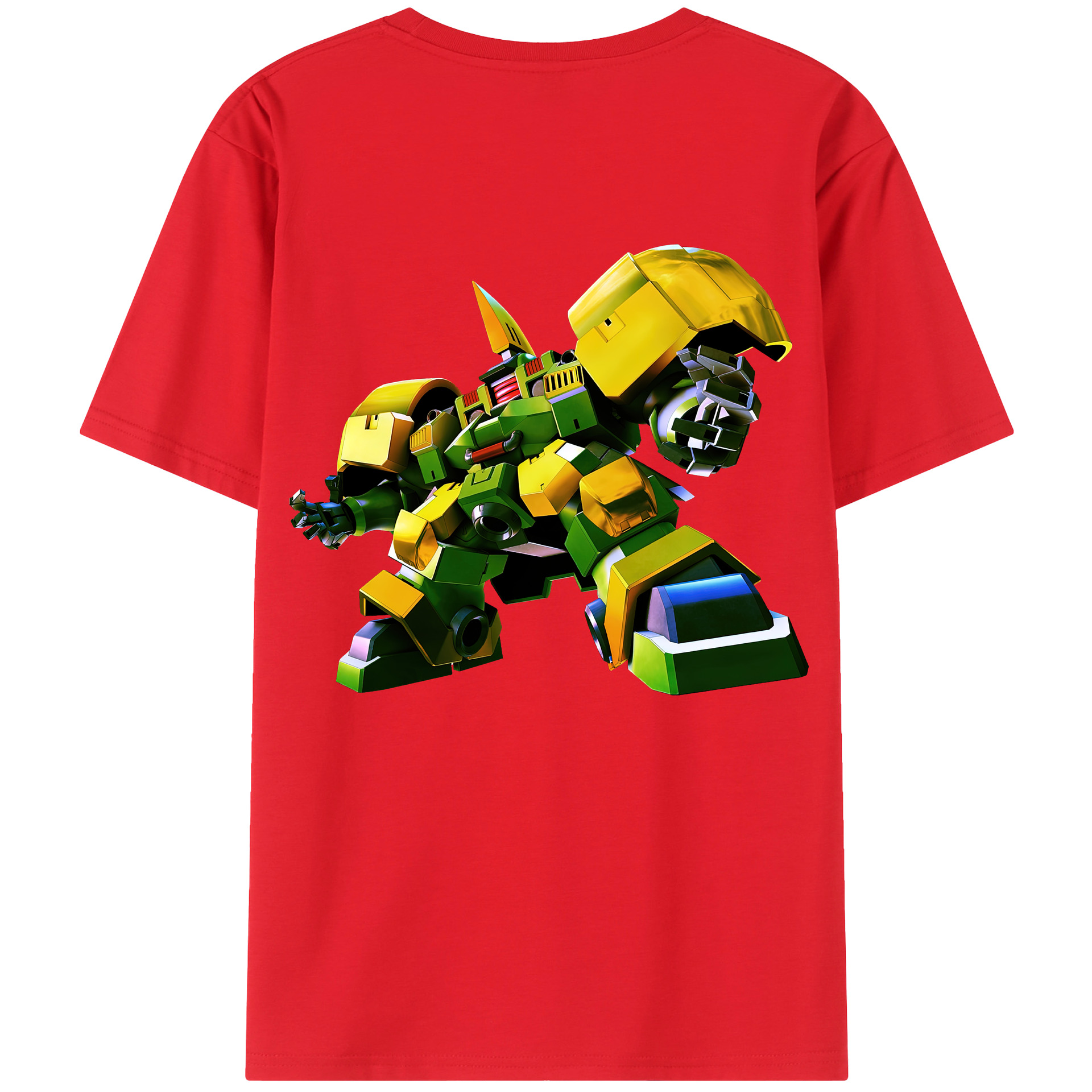 （画像用） 機動戦士ガンダム Mobile Suit Gundam レディース半袖Tシャツ(バックプリント)