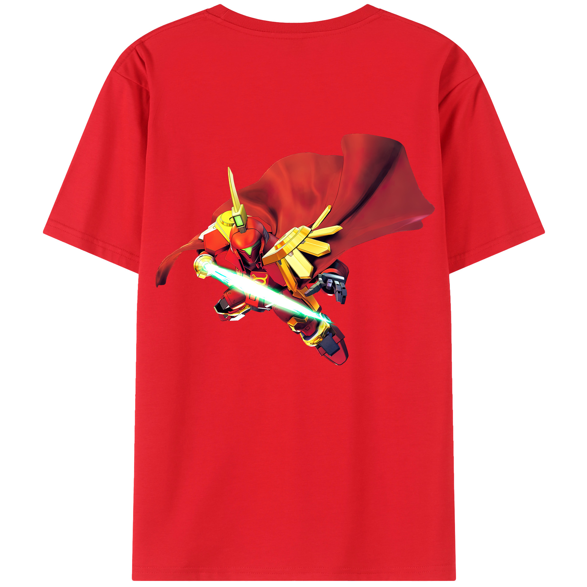 （画像用） 機動戦士ガンダム Mobile Suit Gundam レディース半袖Tシャツ(バックプリント)