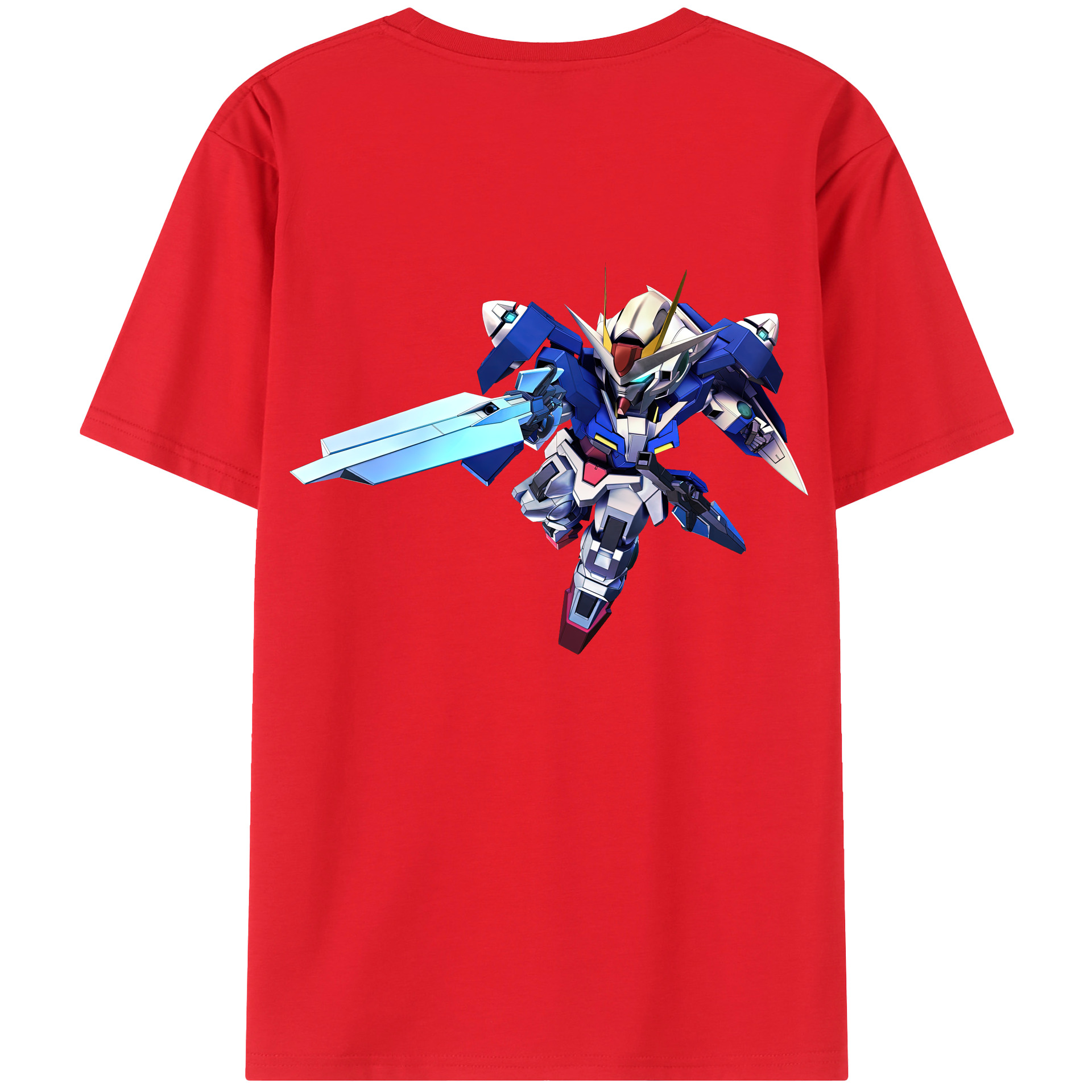 （画像用） 機動戦士ガンダム Mobile Suit Gundam レディース半袖Tシャツ(バックプリント)