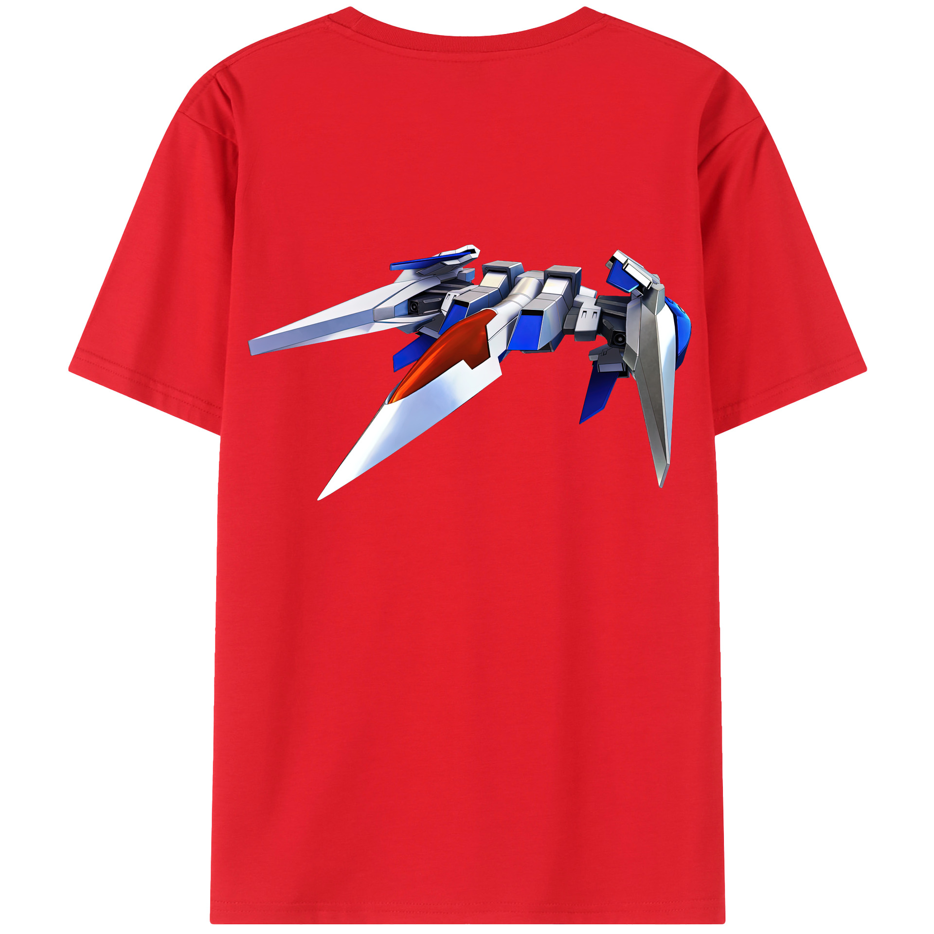 （画像用） 機動戦士ガンダム Mobile Suit Gundam レディース半袖Tシャツ(バックプリント)