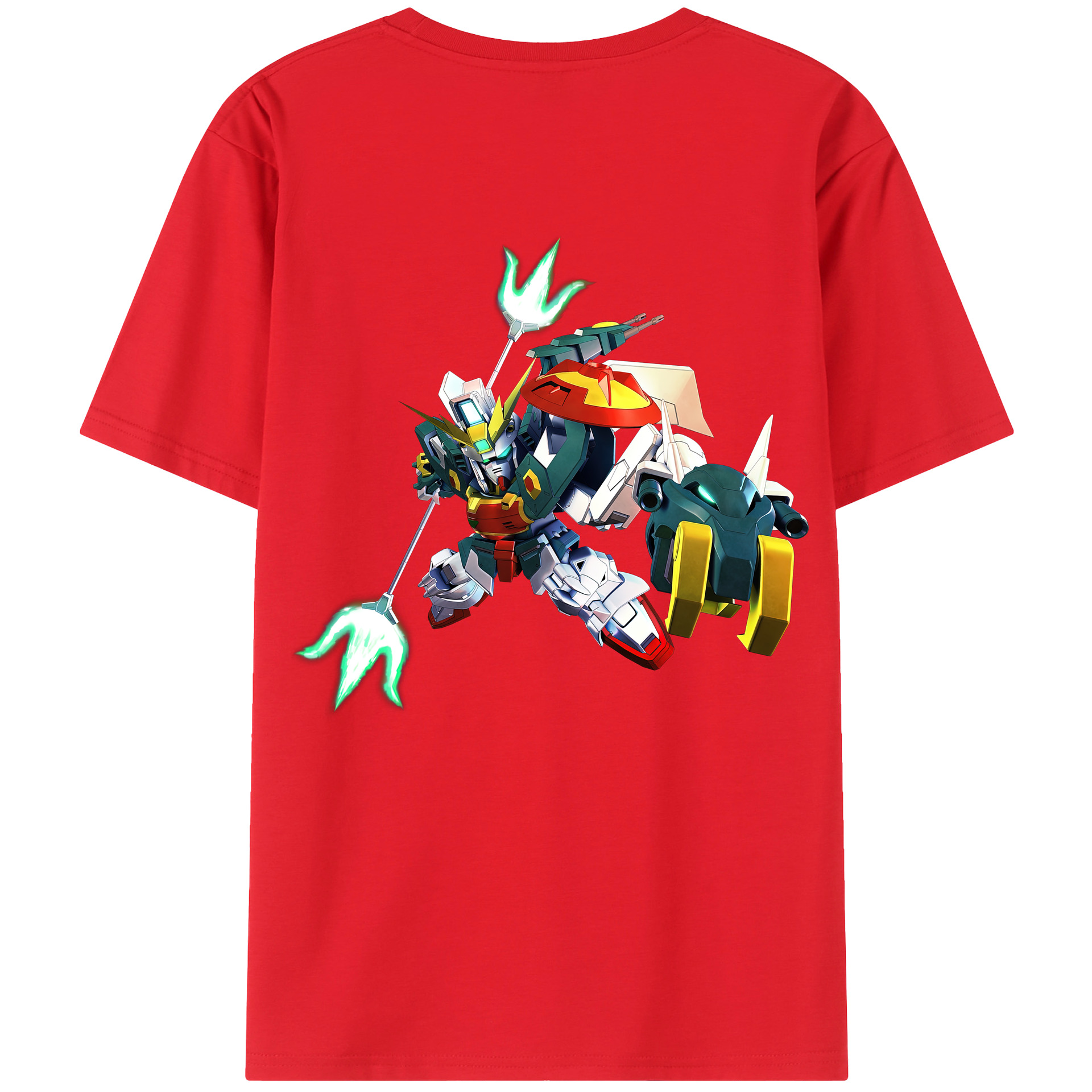 （画像用） 機動戦士ガンダム Mobile Suit Gundam レディース半袖Tシャツ(バックプリント)