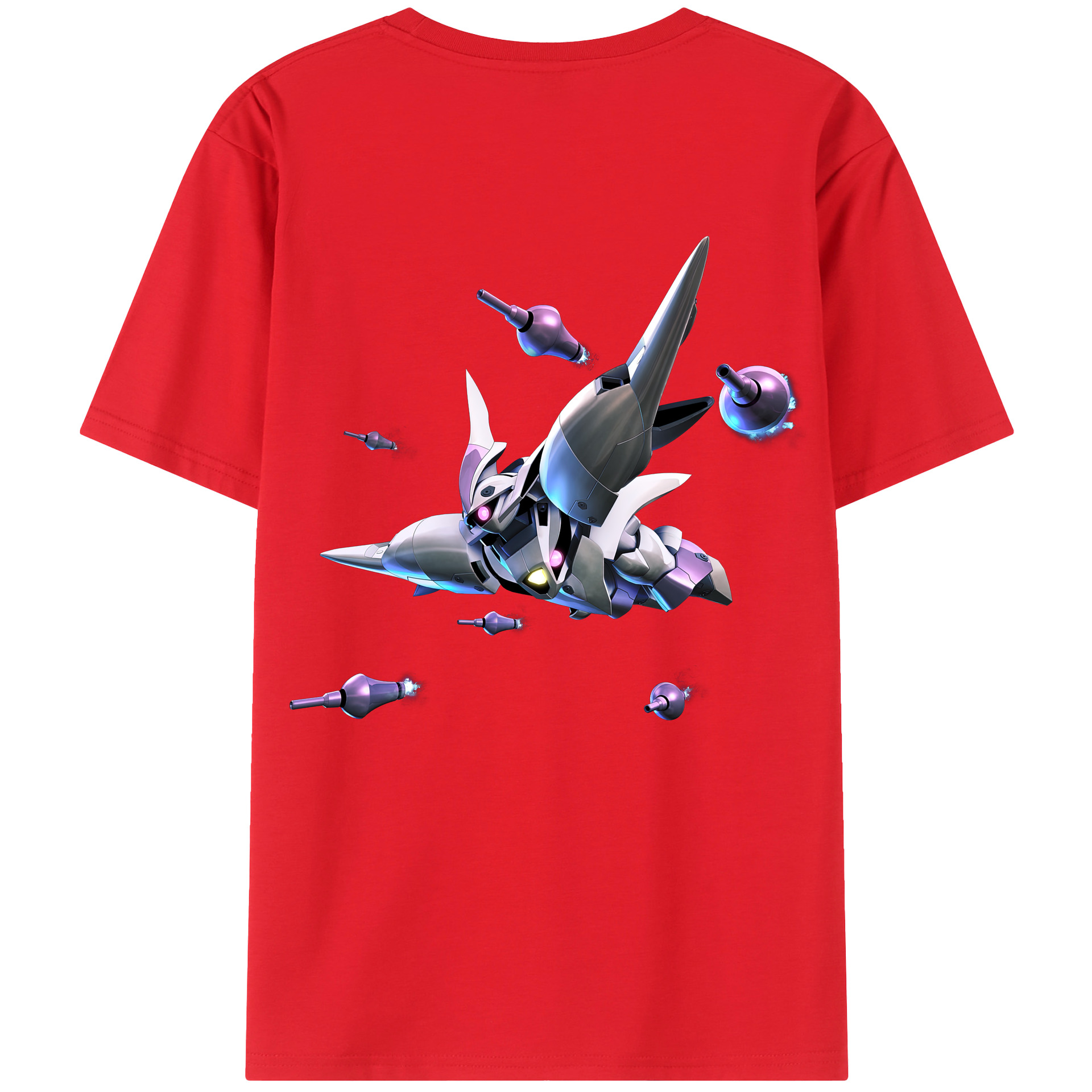 （画像用） 機動戦士ガンダム Mobile Suit Gundam レディース半袖Tシャツ(バックプリント)
