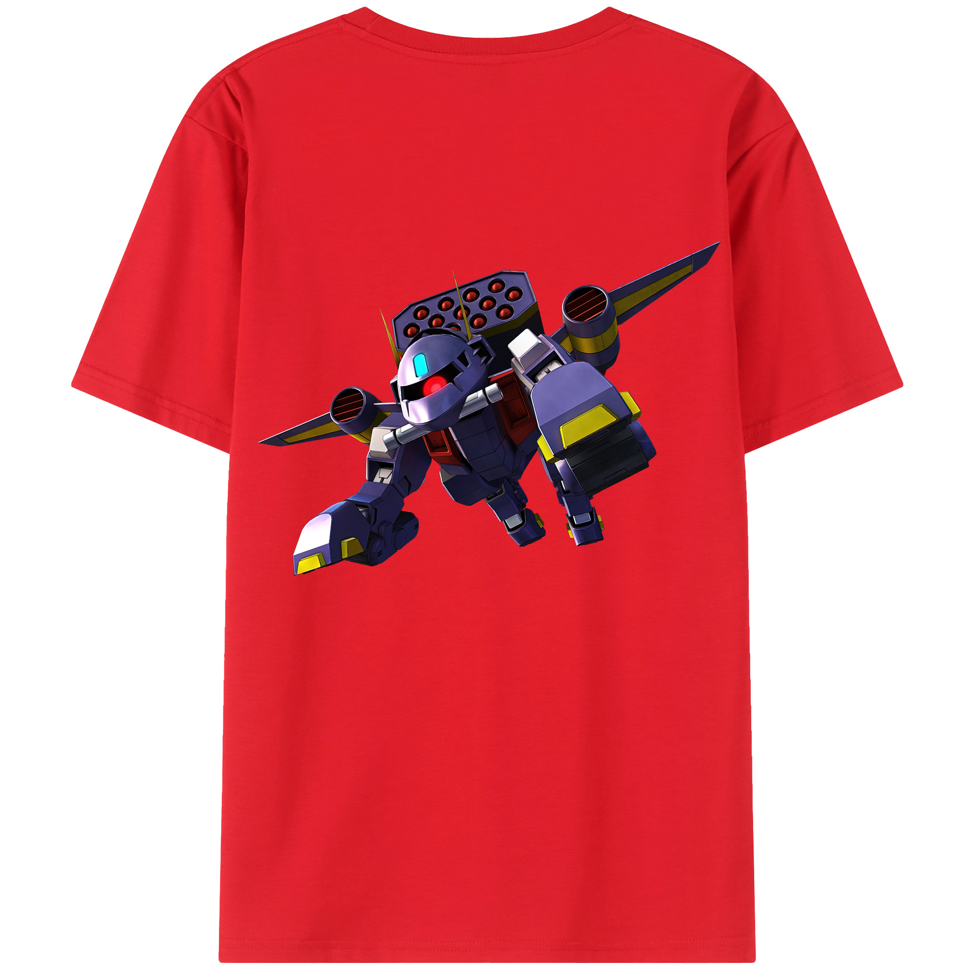（画像用） 機動戦士ガンダム Mobile Suit Gundam レディース半袖Tシャツ(バックプリント)