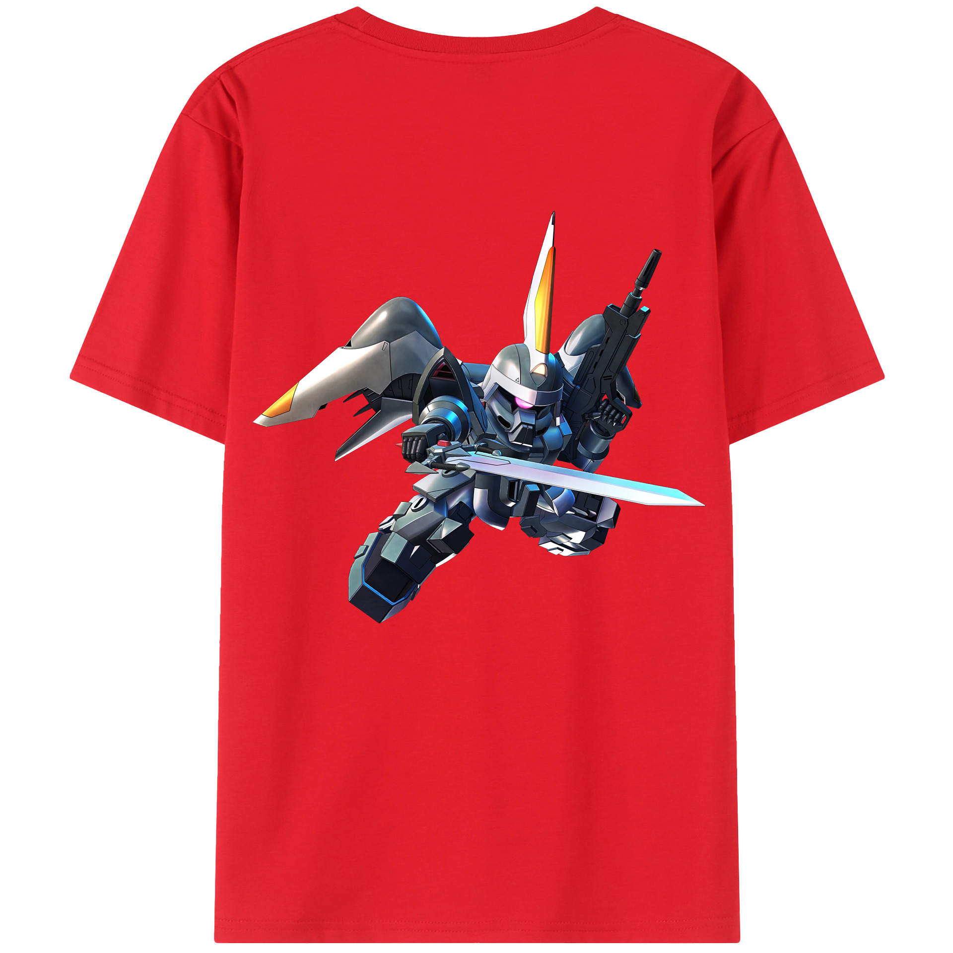 （画像用） 機動戦士ガンダム Mobile Suit Gundam レディース半袖Tシャツ(バックプリント)