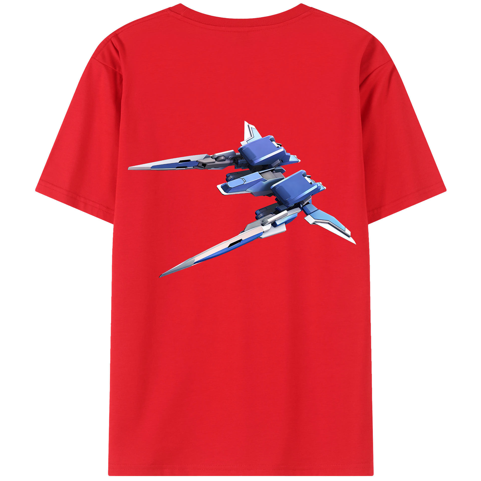（画像用） 機動戦士ガンダム Mobile Suit Gundam レディース半袖Tシャツ(バックプリント)