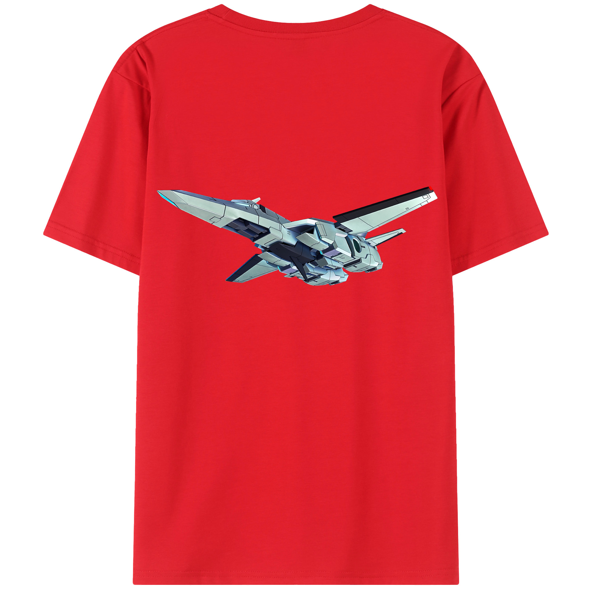 （画像用） 機動戦士ガンダム Mobile Suit Gundam レディース半袖Tシャツ(バックプリント)