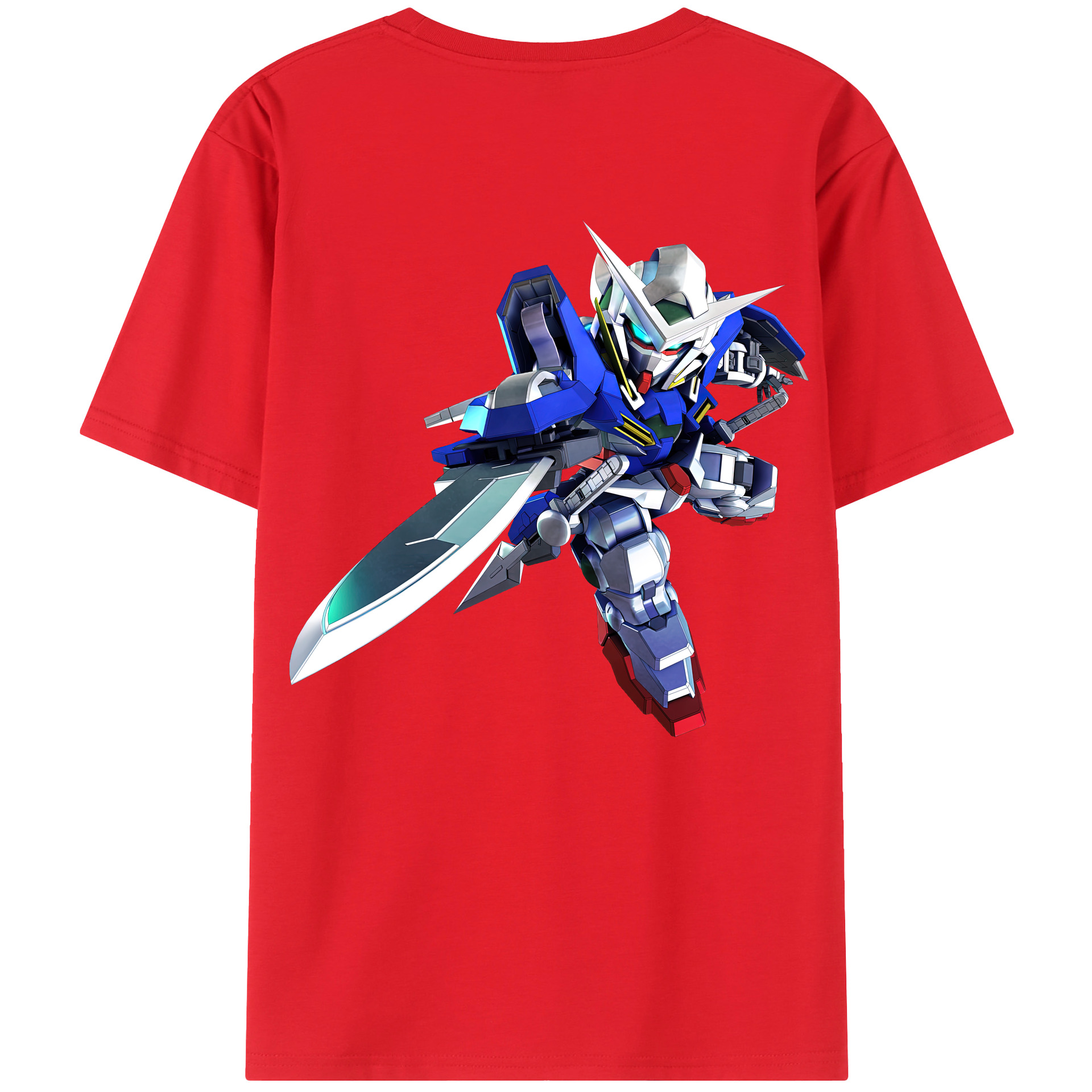 （画像用） 機動戦士ガンダム Mobile Suit Gundam レディース半袖Tシャツ(バックプリント)