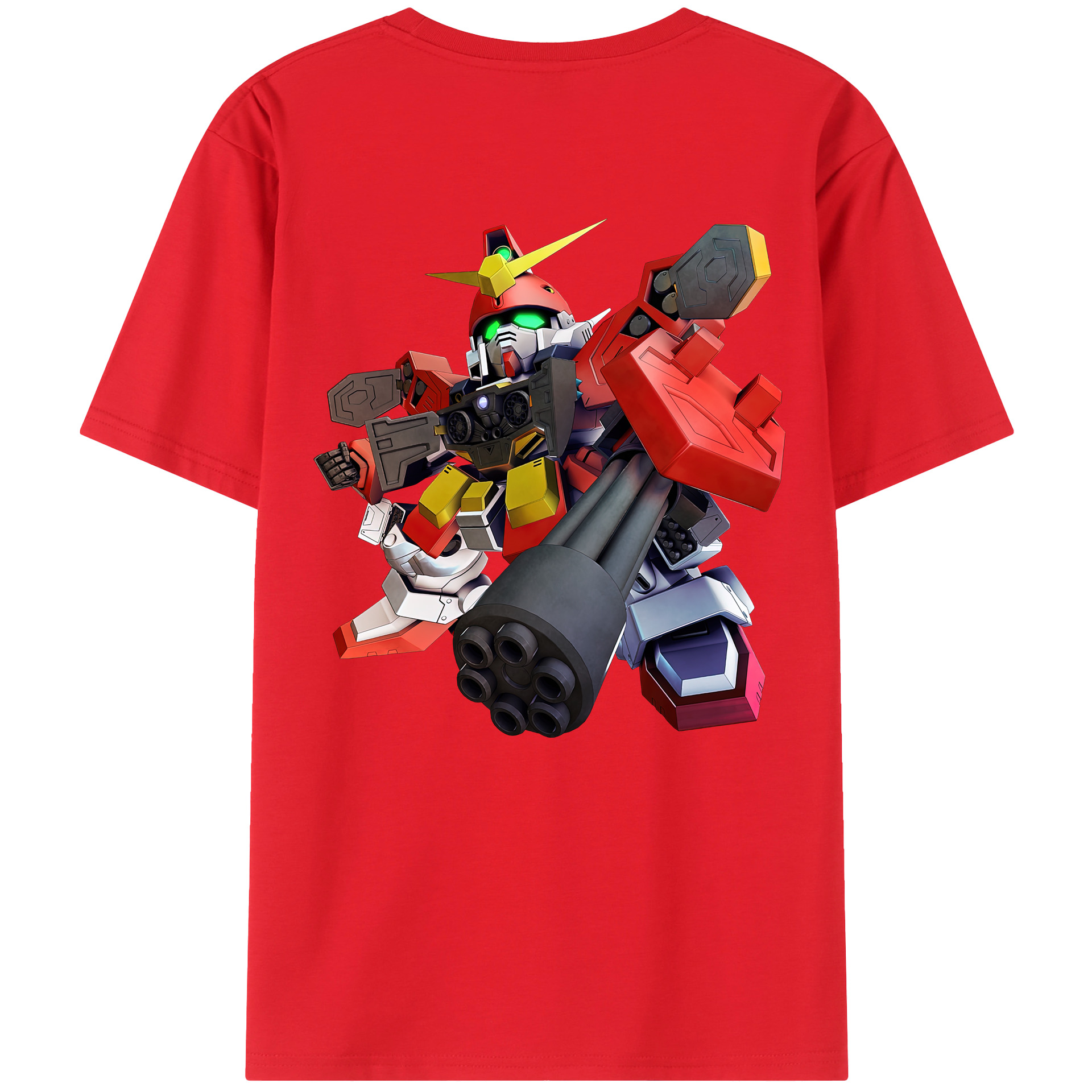 （画像用） 機動戦士ガンダム Mobile Suit Gundam レディース半袖Tシャツ(バックプリント)