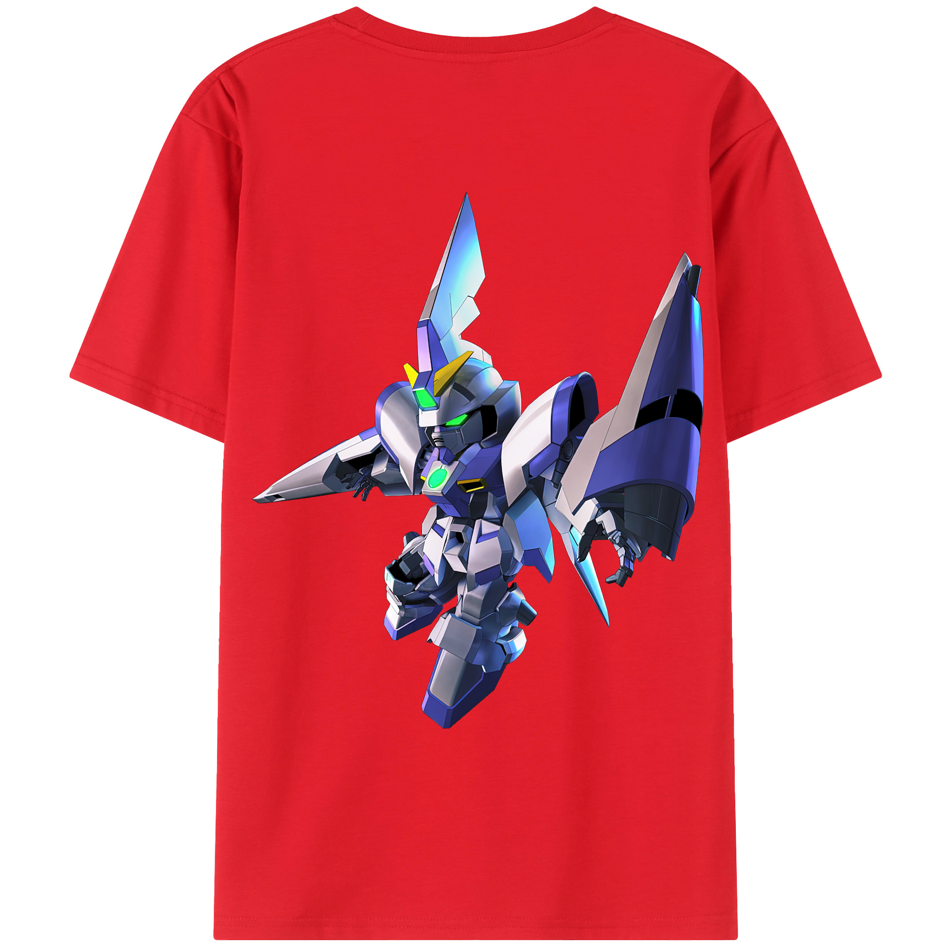 （画像用） 機動戦士ガンダム Mobile Suit Gundam レディース半袖Tシャツ(バックプリント)