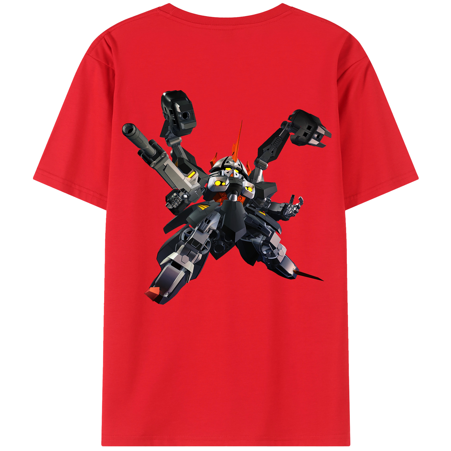 （画像用） 機動戦士ガンダム Mobile Suit Gundam レディース半袖Tシャツ(バックプリント)