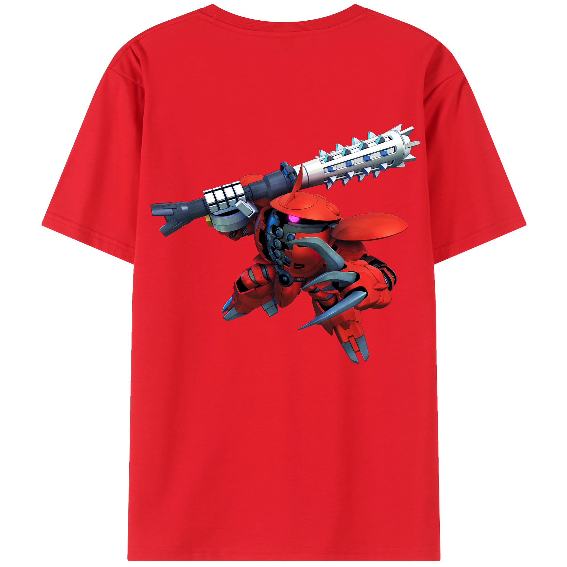（画像用） 機動戦士ガンダム Mobile Suit Gundam レディース半袖Tシャツ(バックプリント)