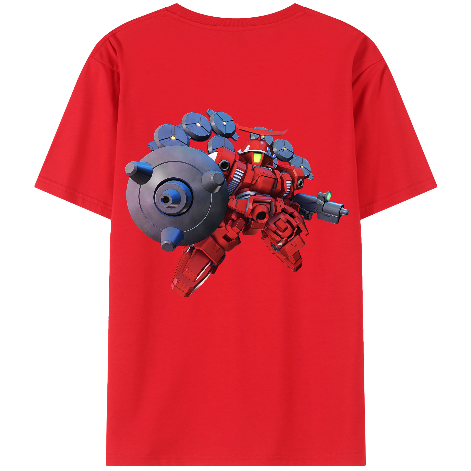 （画像用） 機動戦士ガンダム Mobile Suit Gundam レディース半袖Tシャツ(バックプリント)