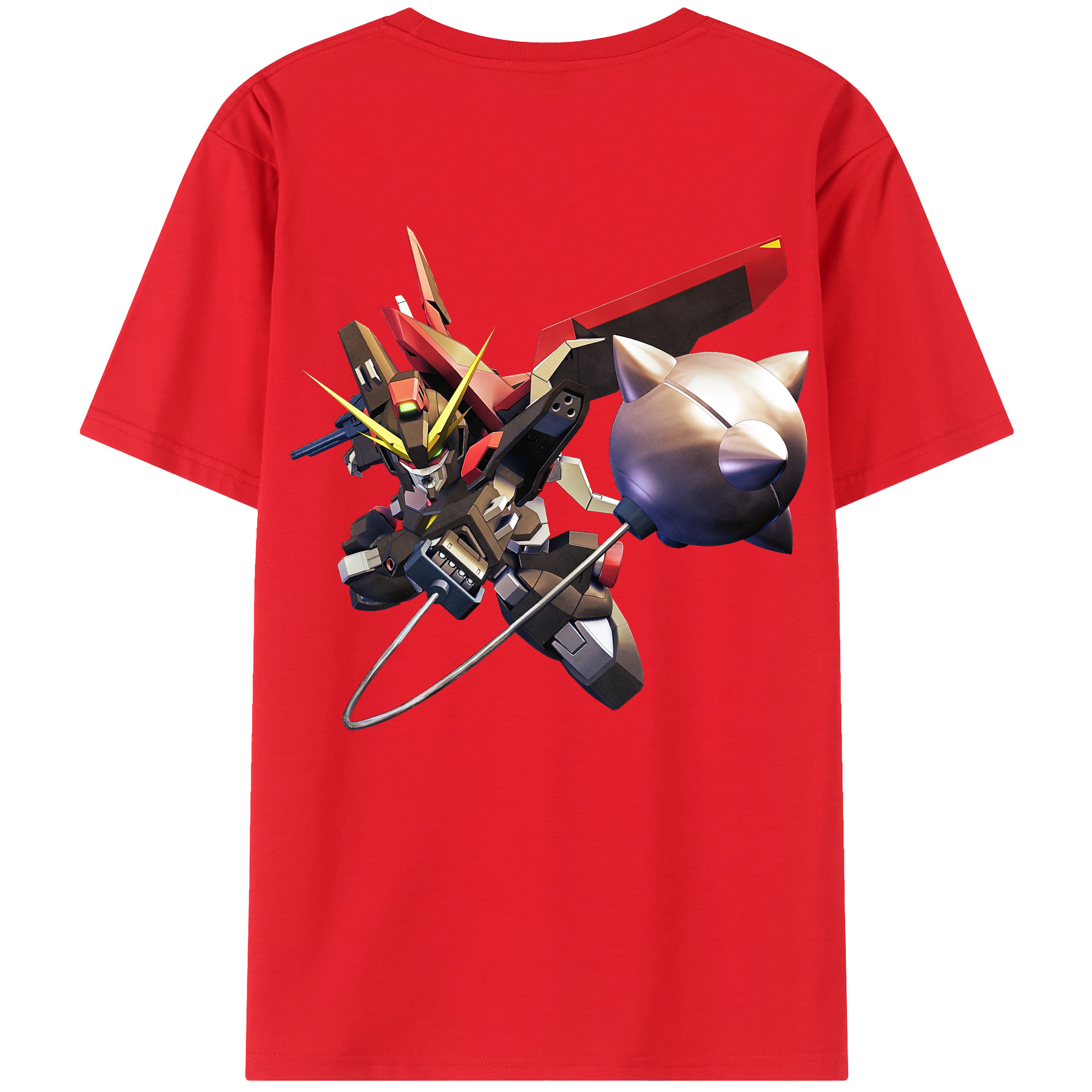 （画像用） 機動戦士ガンダム Mobile Suit Gundam レディース半袖Tシャツ(バックプリント)