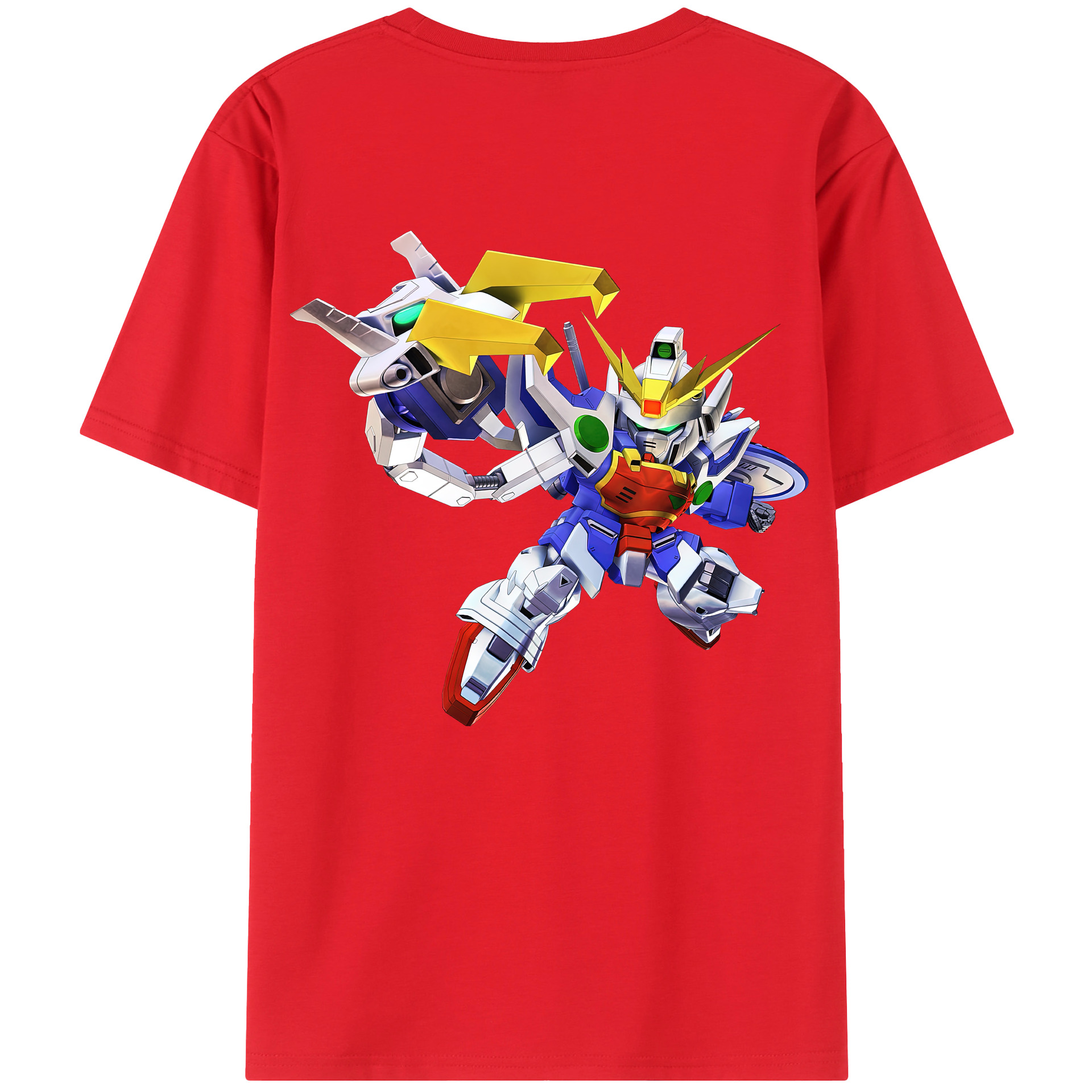 （画像用） 機動戦士ガンダム Mobile Suit Gundam レディース半袖Tシャツ(バックプリント)