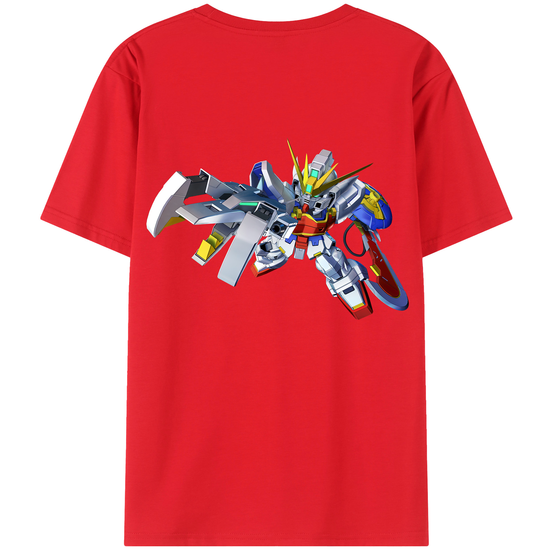 （画像用） 機動戦士ガンダム Mobile Suit Gundam レディース半袖Tシャツ(バックプリント)