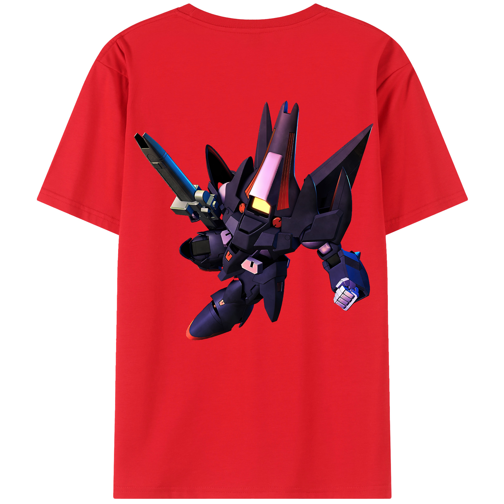 （画像用） 機動戦士ガンダム Mobile Suit Gundam レディース半袖Tシャツ(バックプリント)