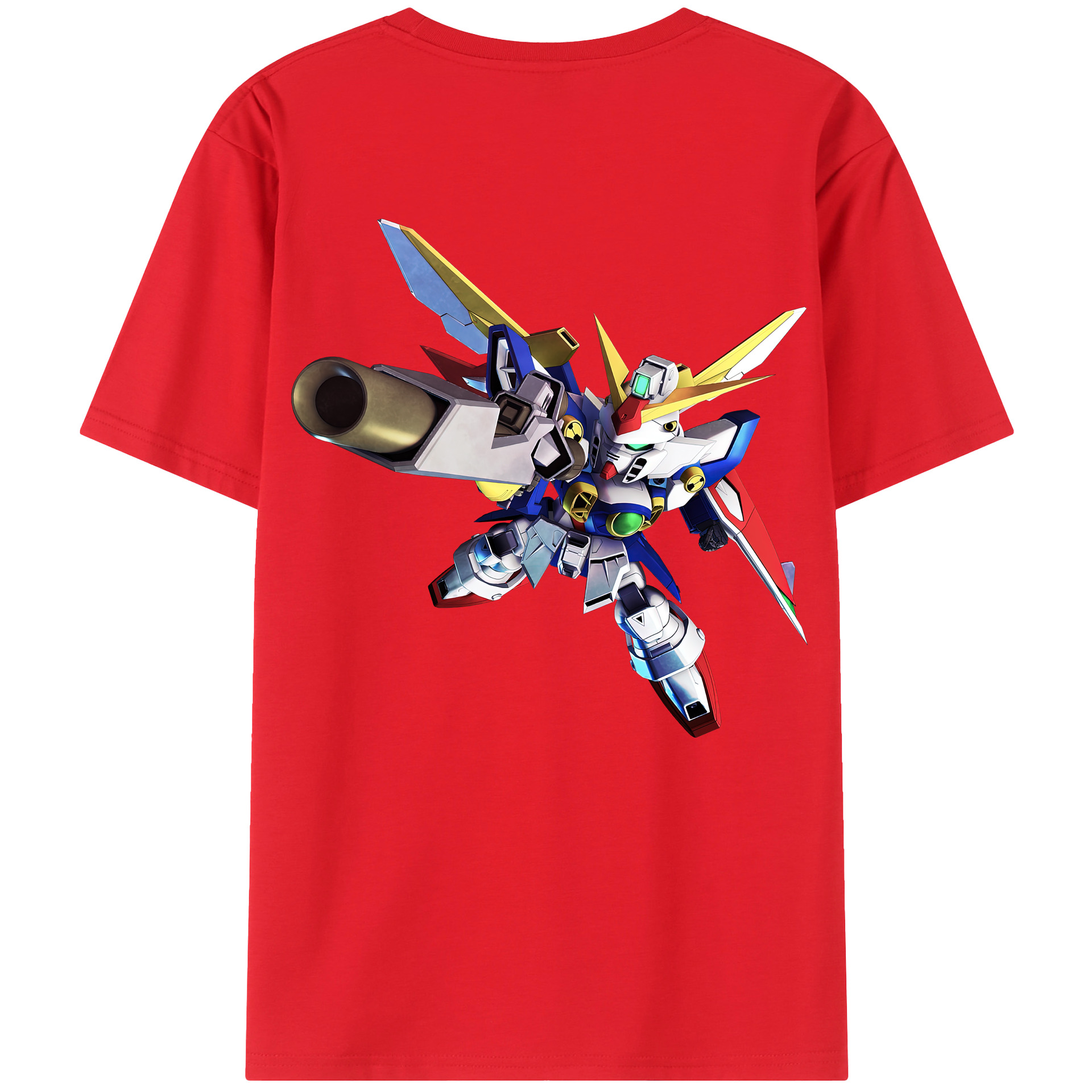 （画像用） 機動戦士ガンダム Mobile Suit Gundam レディース半袖Tシャツ(バックプリント)