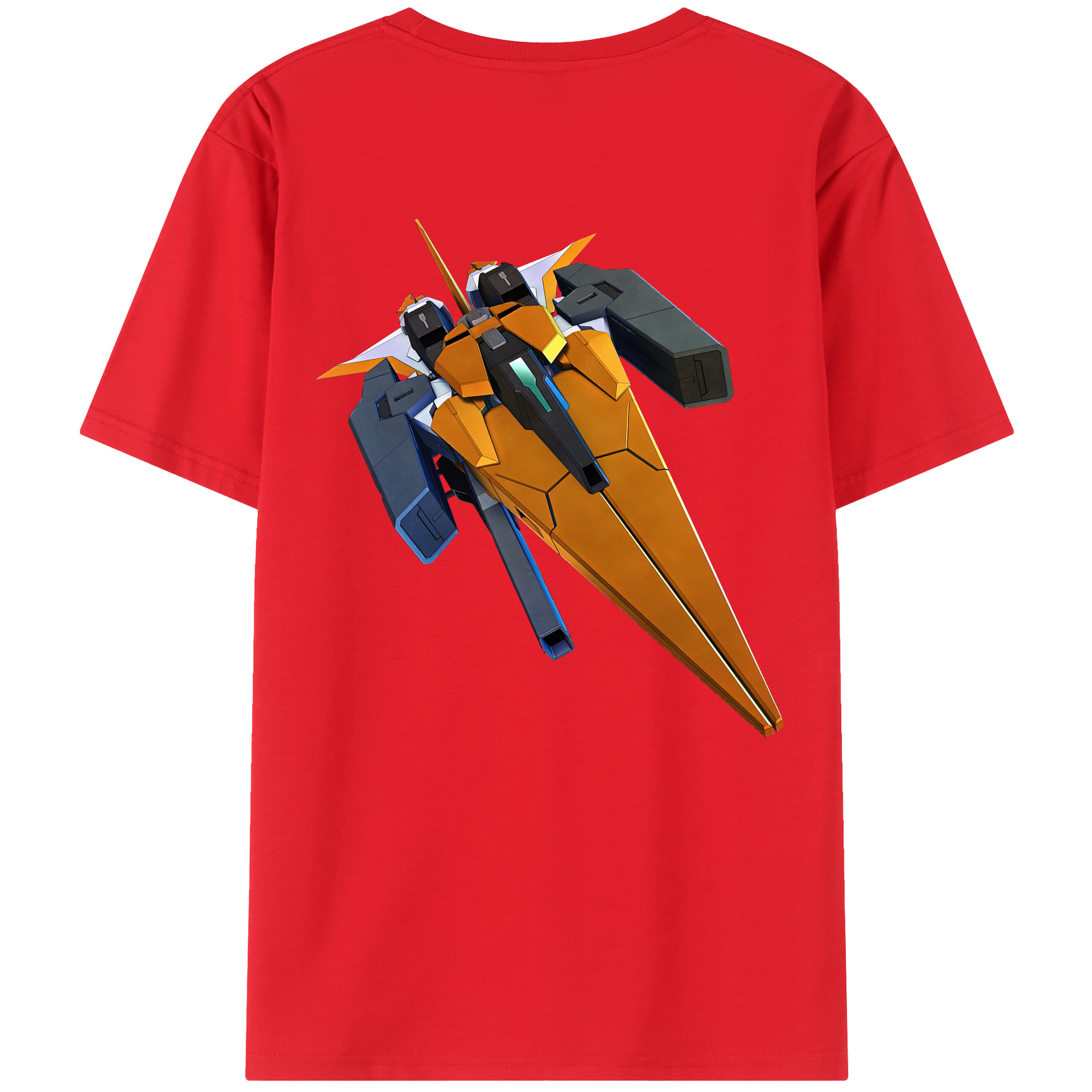 （画像用） 機動戦士ガンダム Mobile Suit Gundam レディース半袖Tシャツ(バックプリント)