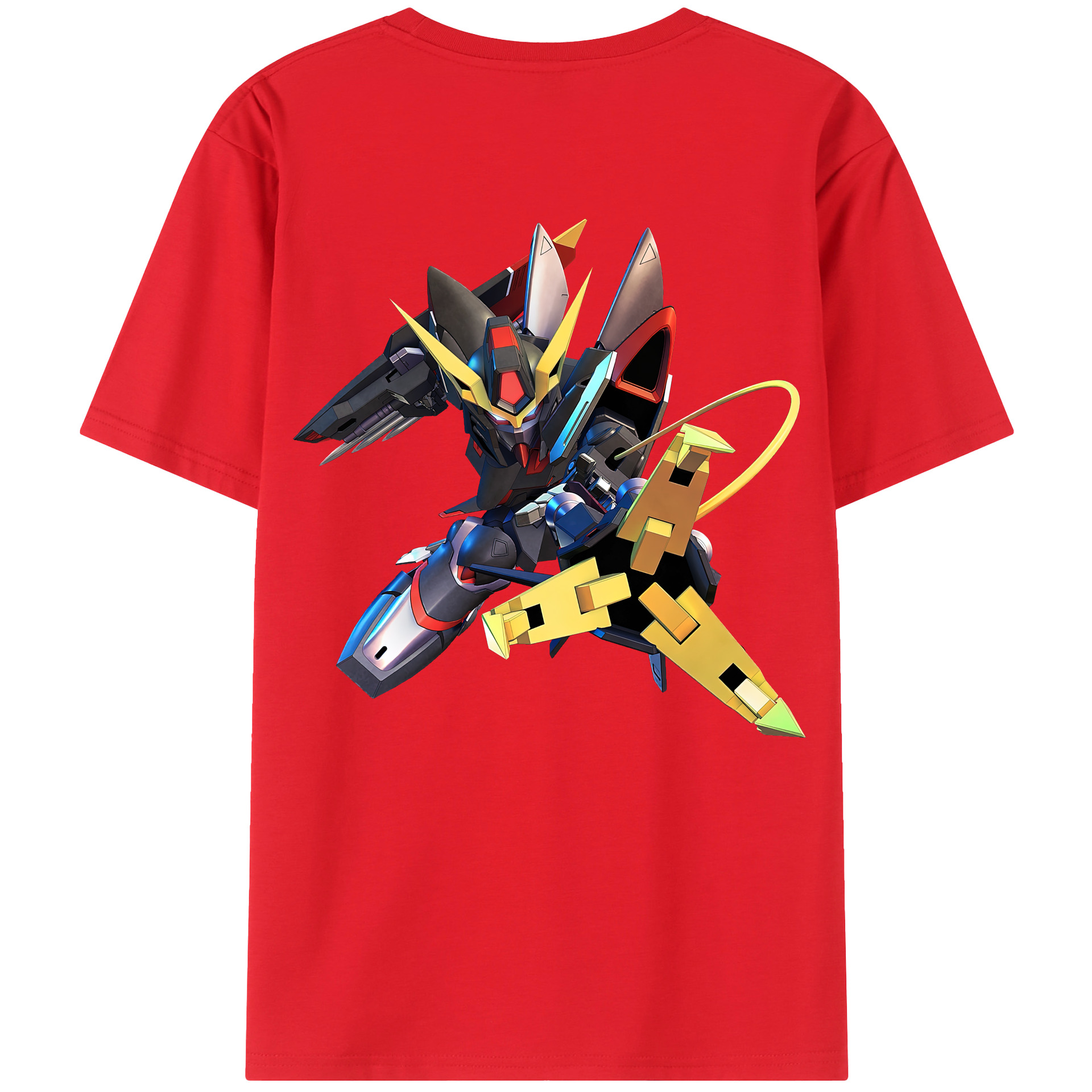 （画像用） 機動戦士ガンダム Mobile Suit Gundam レディース半袖Tシャツ(バックプリント)