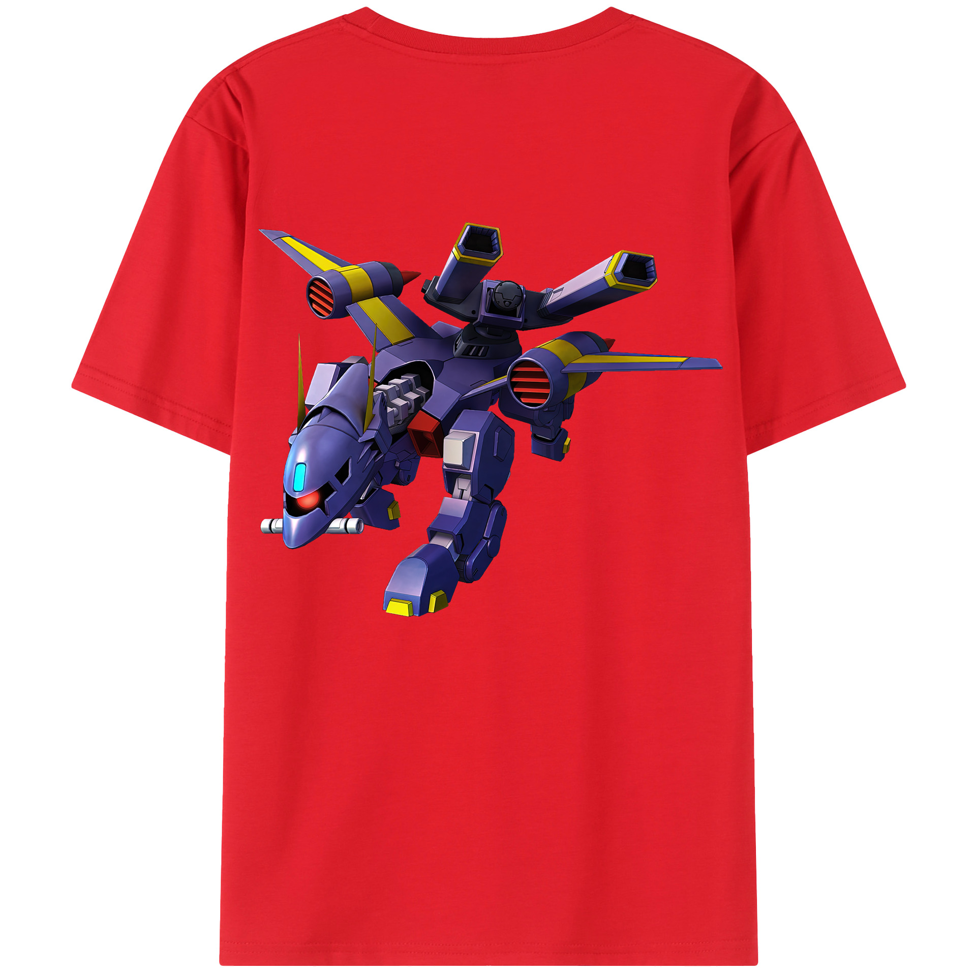 （画像用） 機動戦士ガンダム Mobile Suit Gundam レディース半袖Tシャツ(バックプリント)