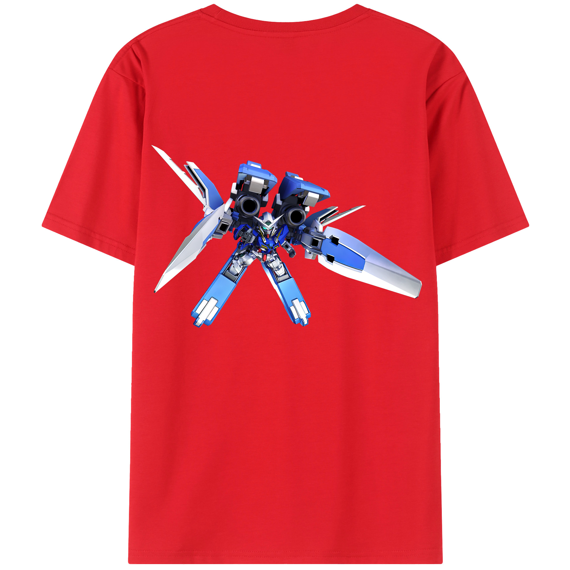 （画像用） 機動戦士ガンダム Mobile Suit Gundam レディース半袖Tシャツ(バックプリント)