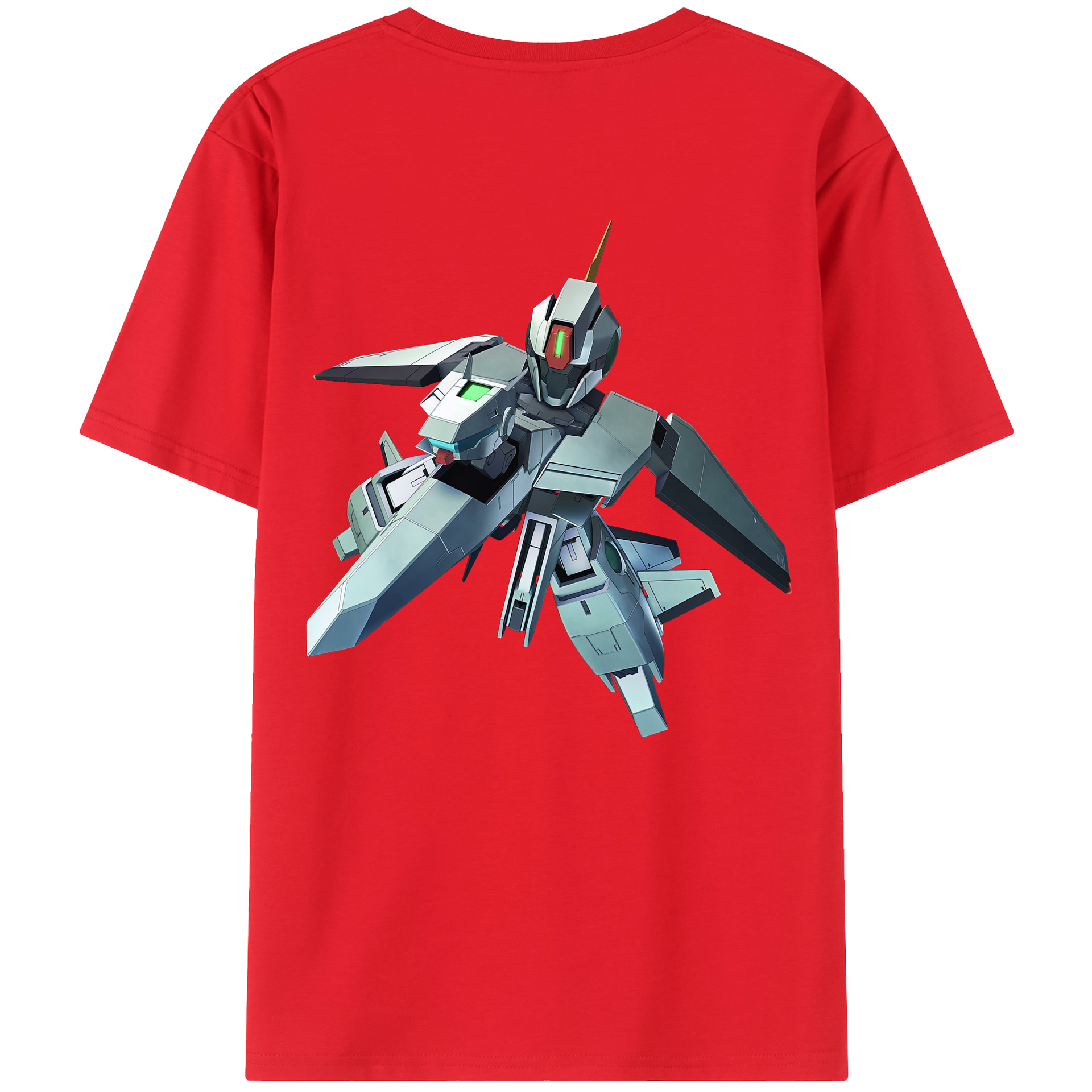 （画像用） 機動戦士ガンダム Mobile Suit Gundam レディース半袖Tシャツ(バックプリント)