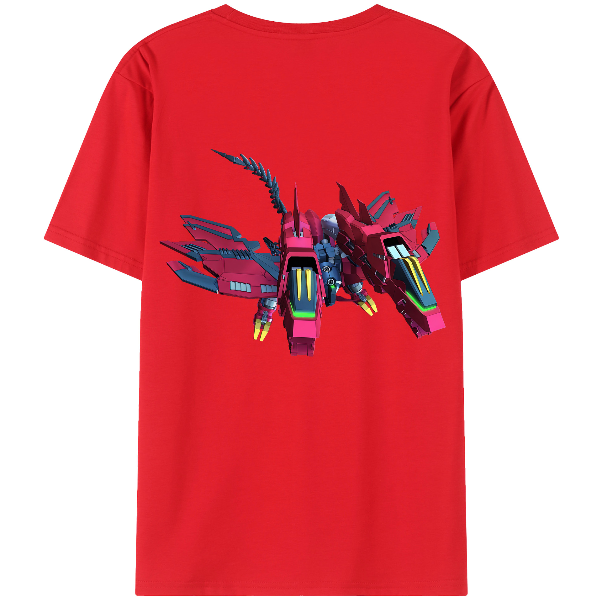 （画像用） 機動戦士ガンダム Mobile Suit Gundam レディース半袖Tシャツ(バックプリント)