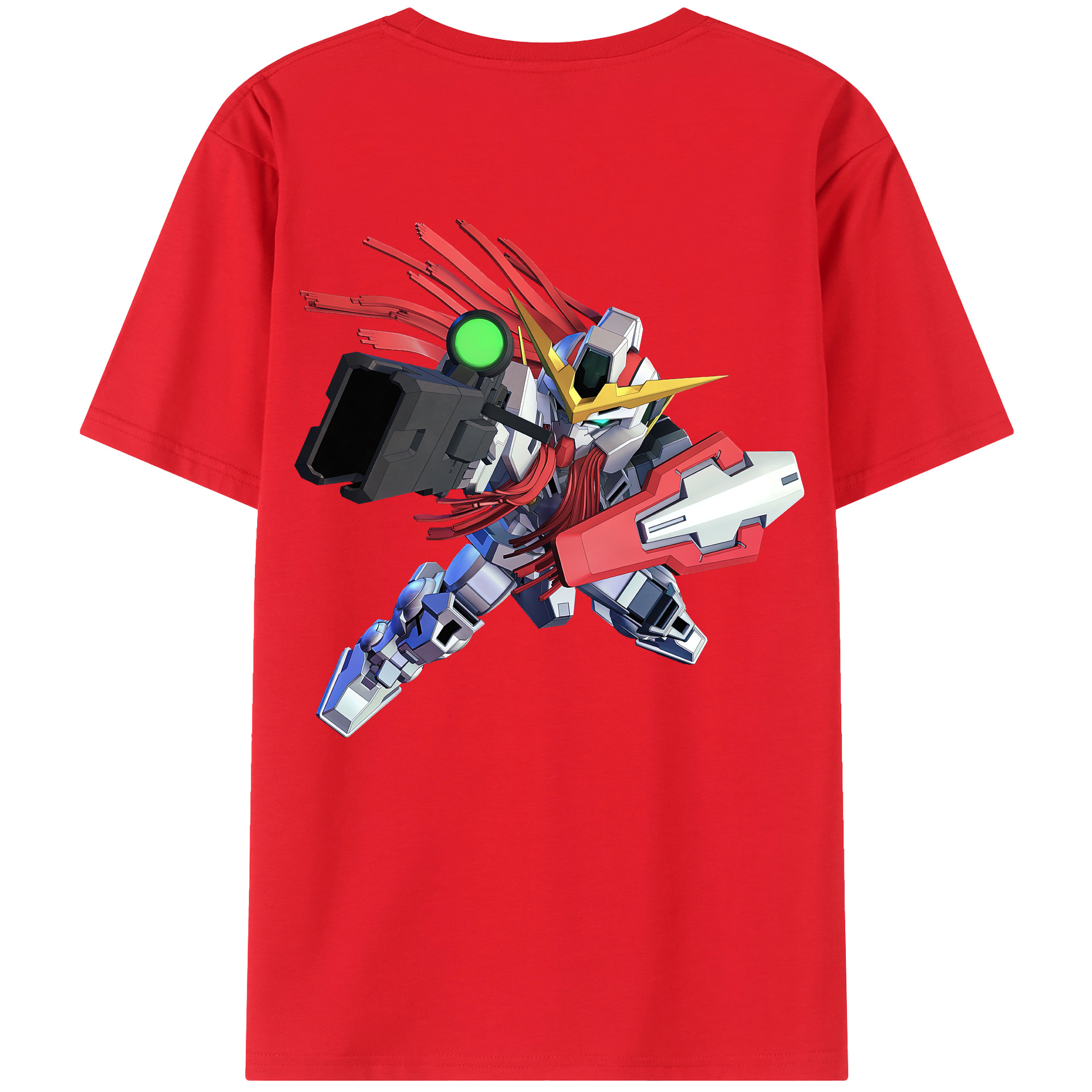 （画像用） 機動戦士ガンダム Mobile Suit Gundam レディース半袖Tシャツ(バックプリント)