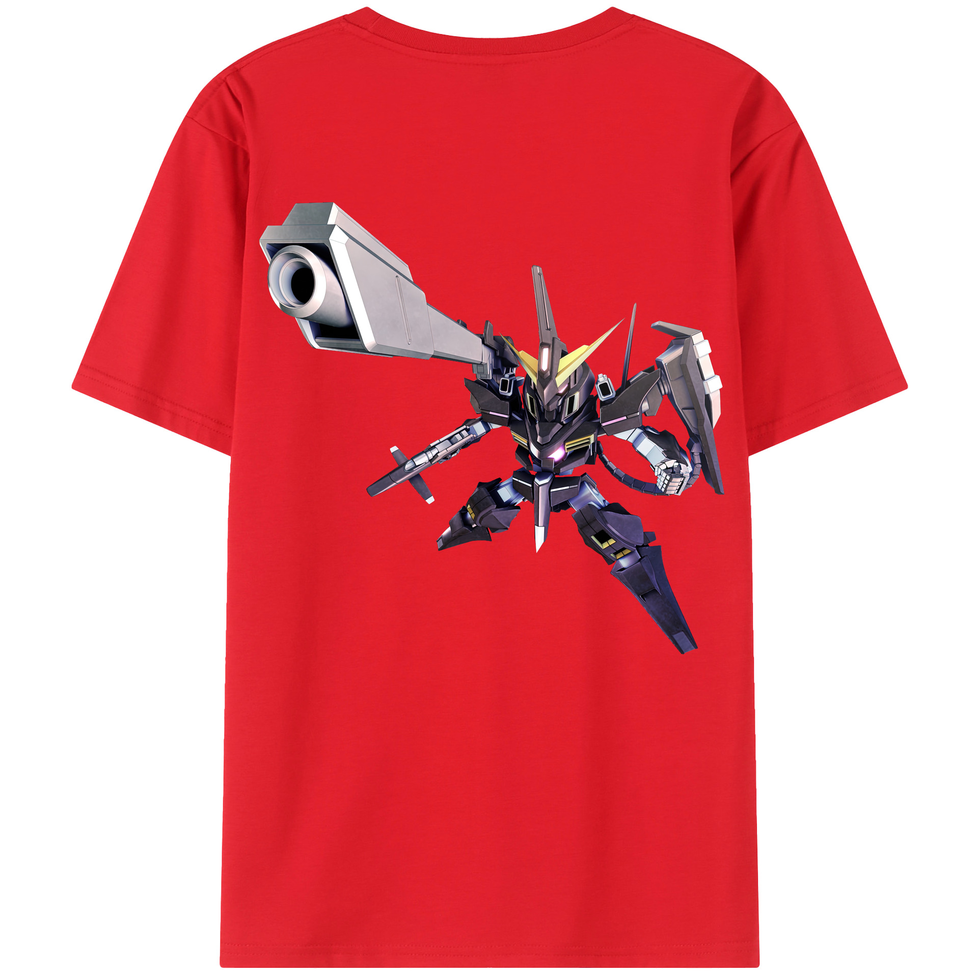 （画像用） 機動戦士ガンダム Mobile Suit Gundam レディース半袖Tシャツ(バックプリント)