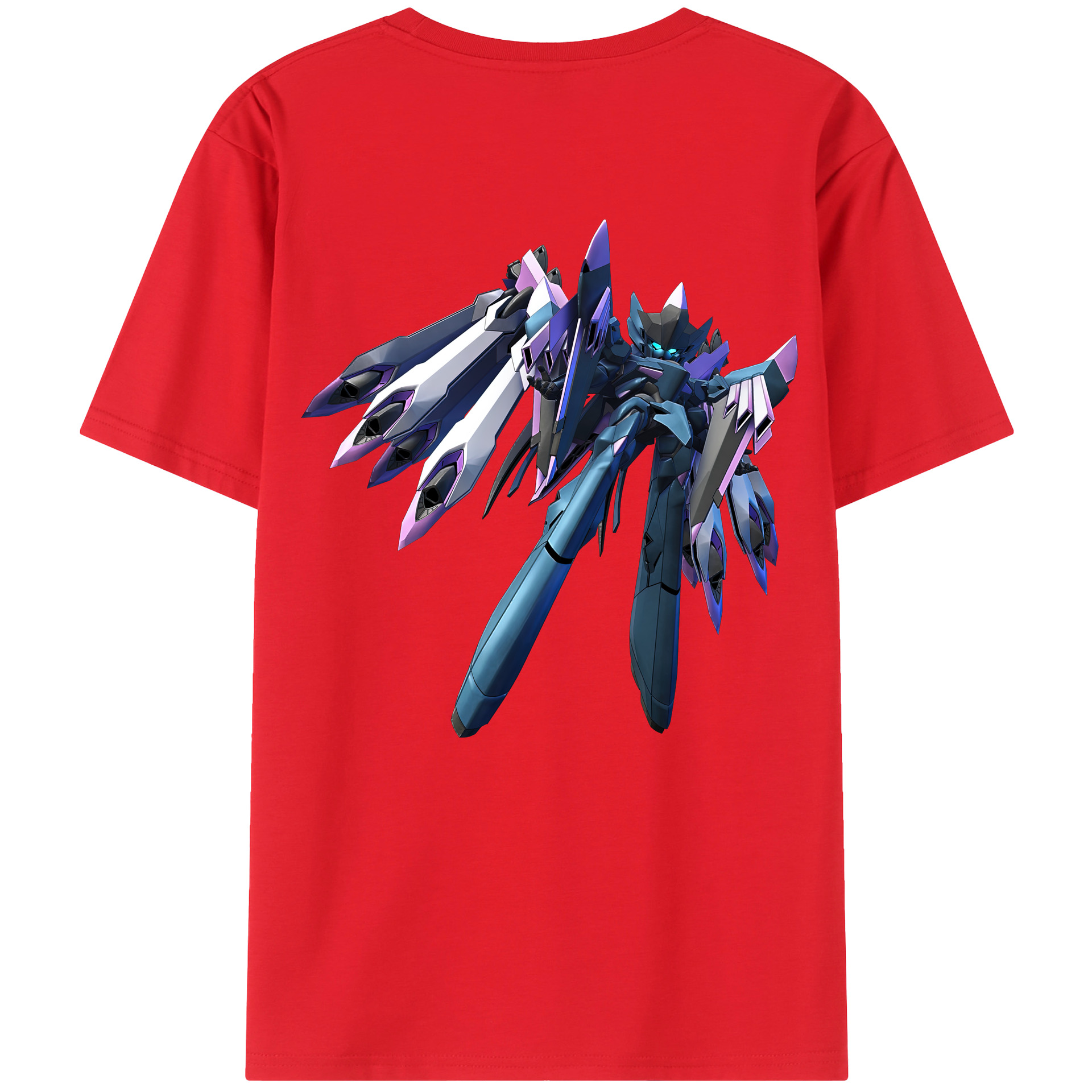 （画像用） 機動戦士ガンダム Mobile Suit Gundam レディース半袖Tシャツ(バックプリント)