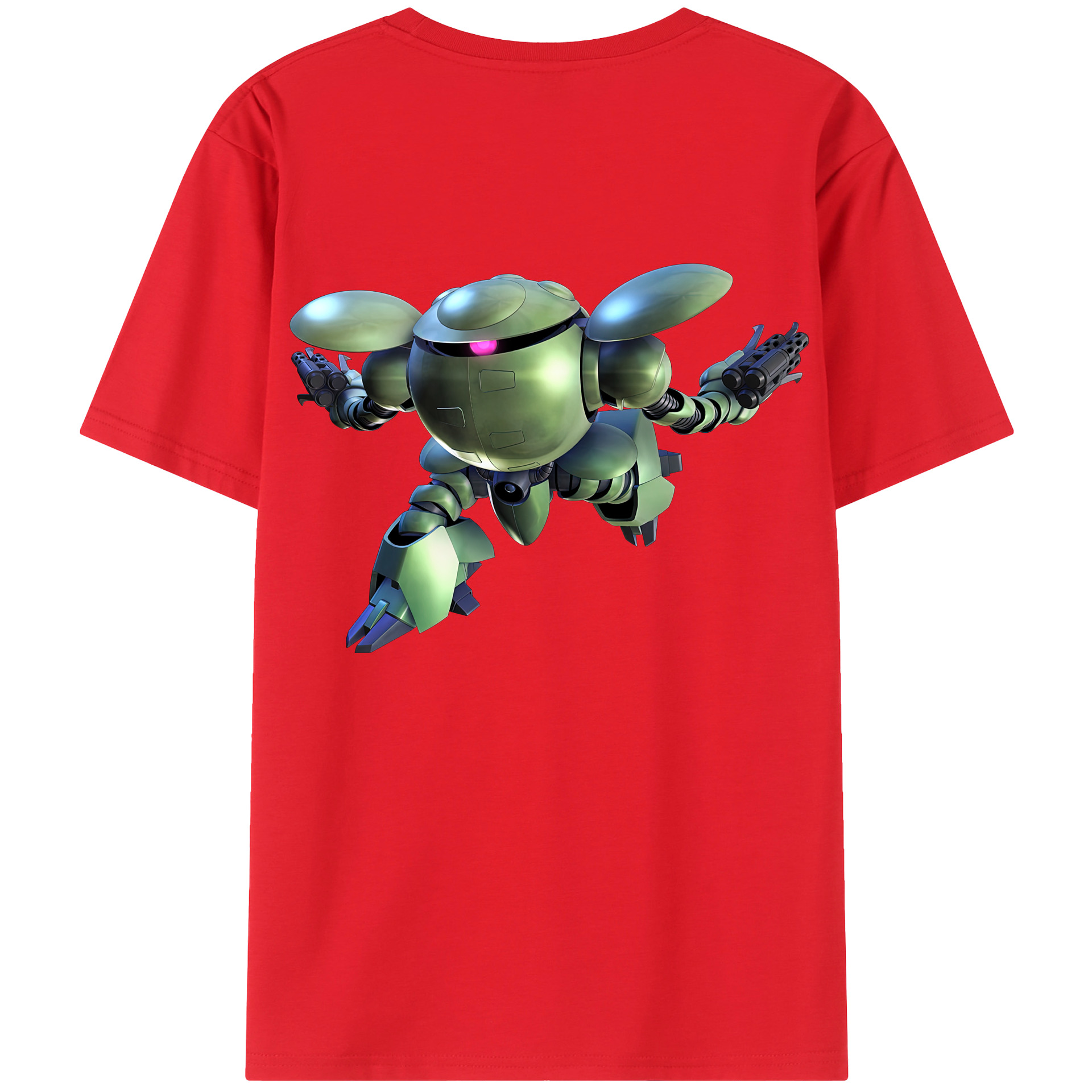 （画像用） 機動戦士ガンダム Mobile Suit Gundam レディース半袖Tシャツ(バックプリント)
