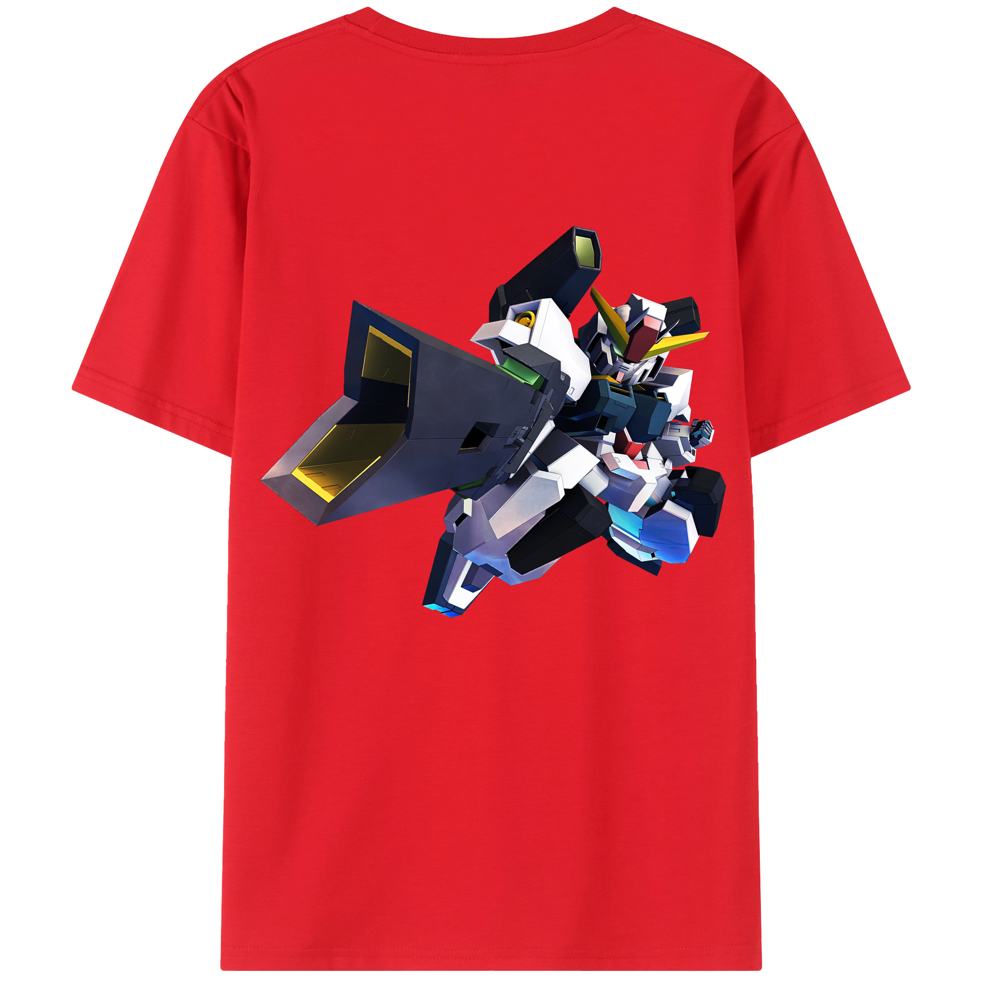 （画像用） 機動戦士ガンダム Mobile Suit Gundam レディース半袖Tシャツ(バックプリント)