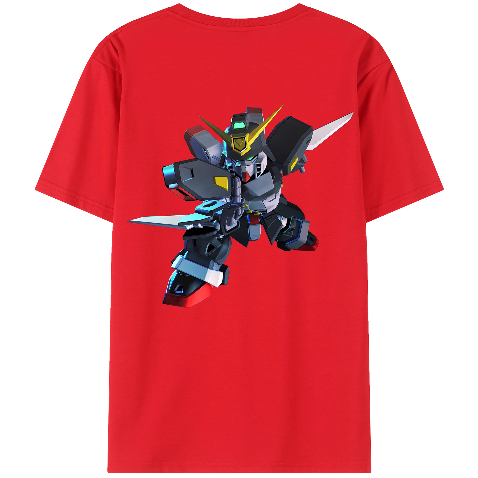 （画像用） 機動戦士ガンダム Mobile Suit Gundam レディース半袖Tシャツ(バックプリント)