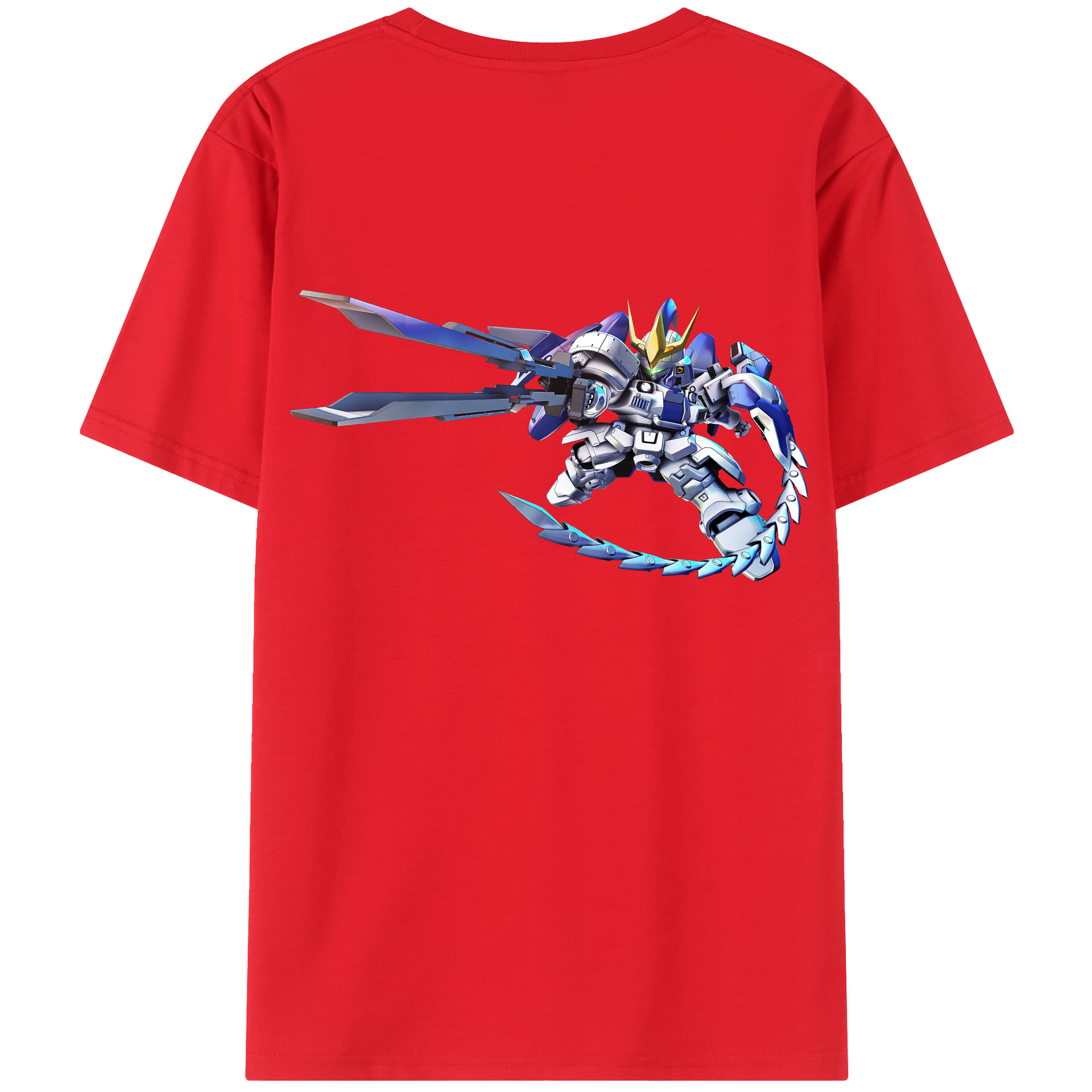 （画像用） 機動戦士ガンダム Mobile Suit Gundam レディース半袖Tシャツ(バックプリント)