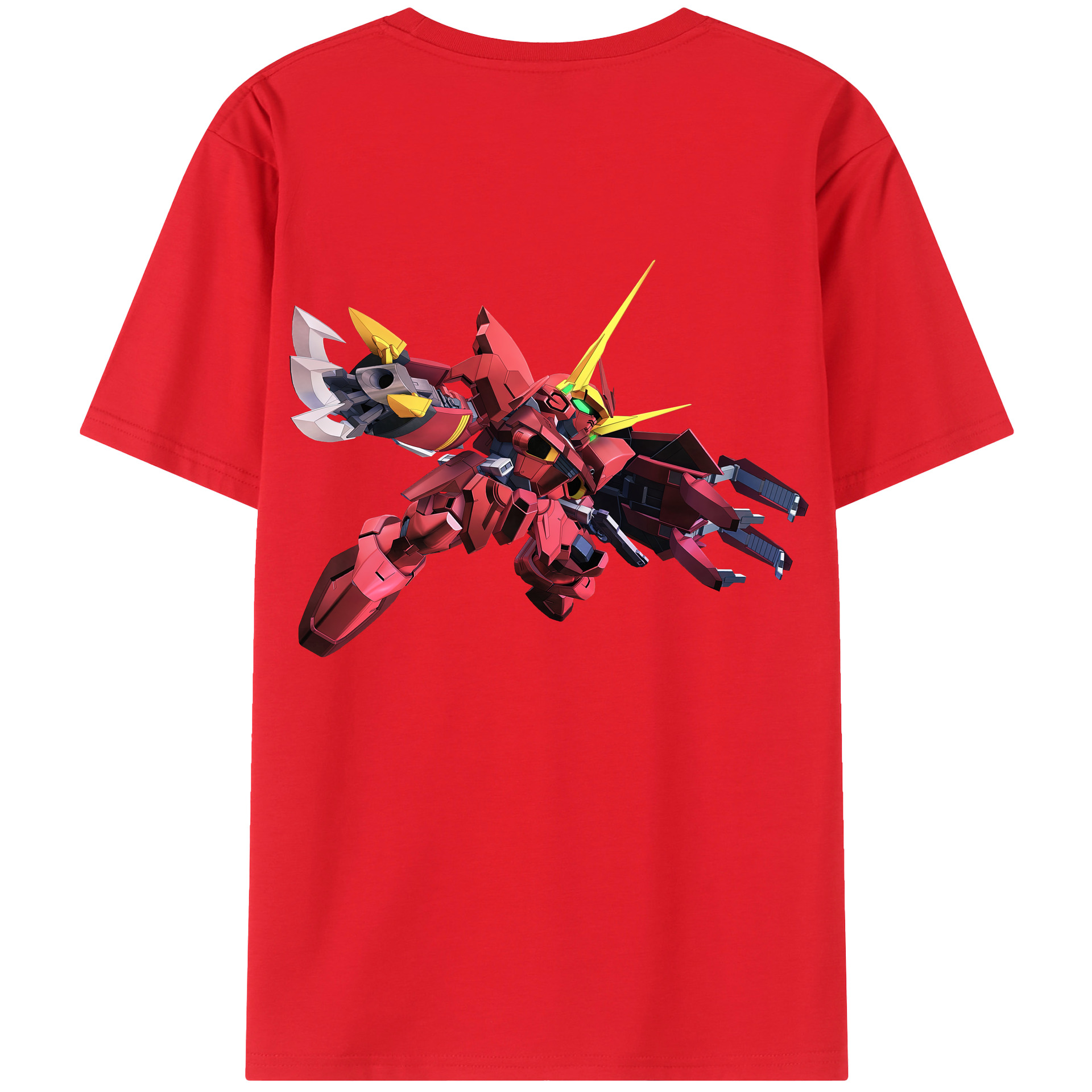 （画像用） 機動戦士ガンダム Mobile Suit Gundam レディース半袖Tシャツ(バックプリント)