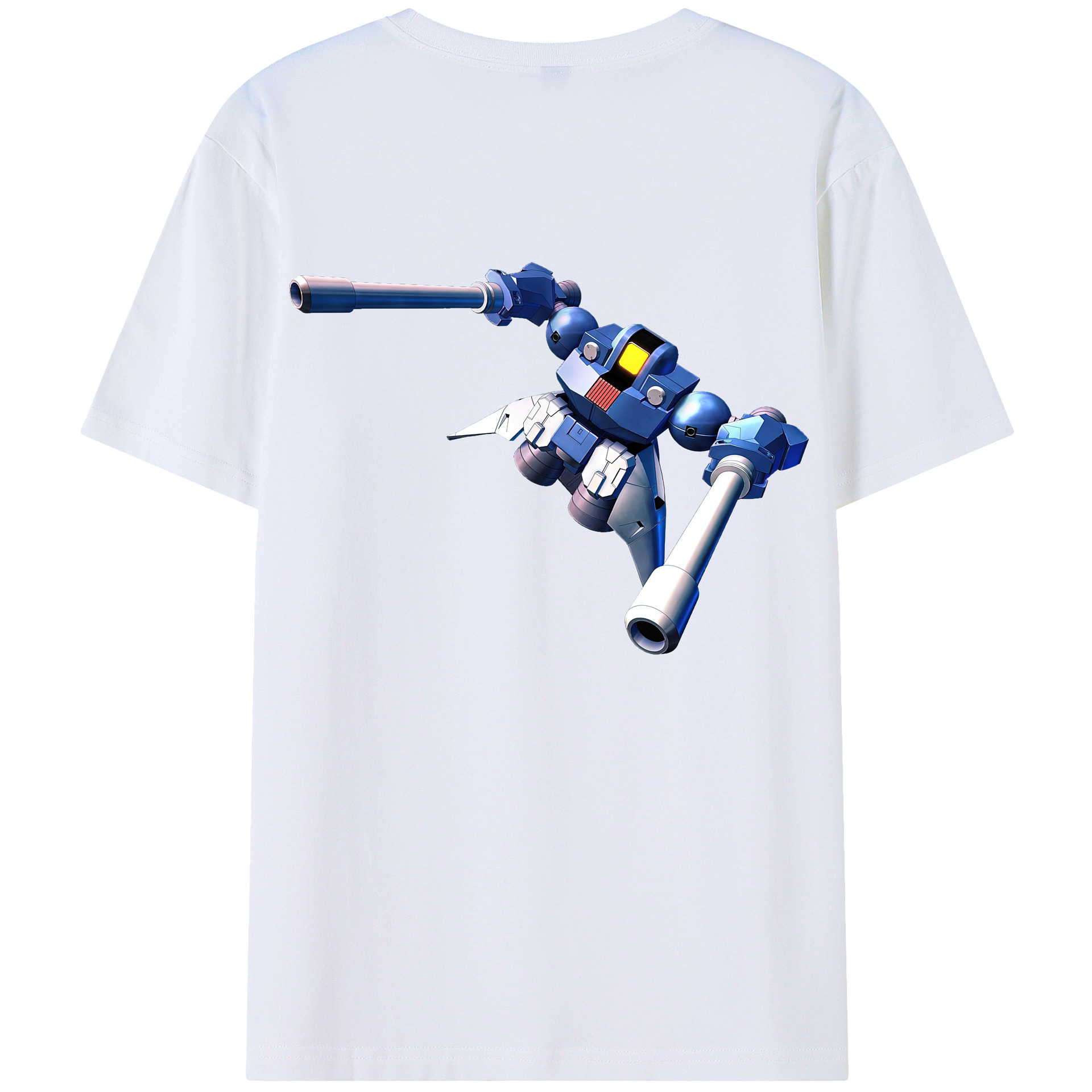 （画像用） 機動戦士ガンダム Mobile Suit Gundam レディース半袖Tシャツ(バックプリント)
