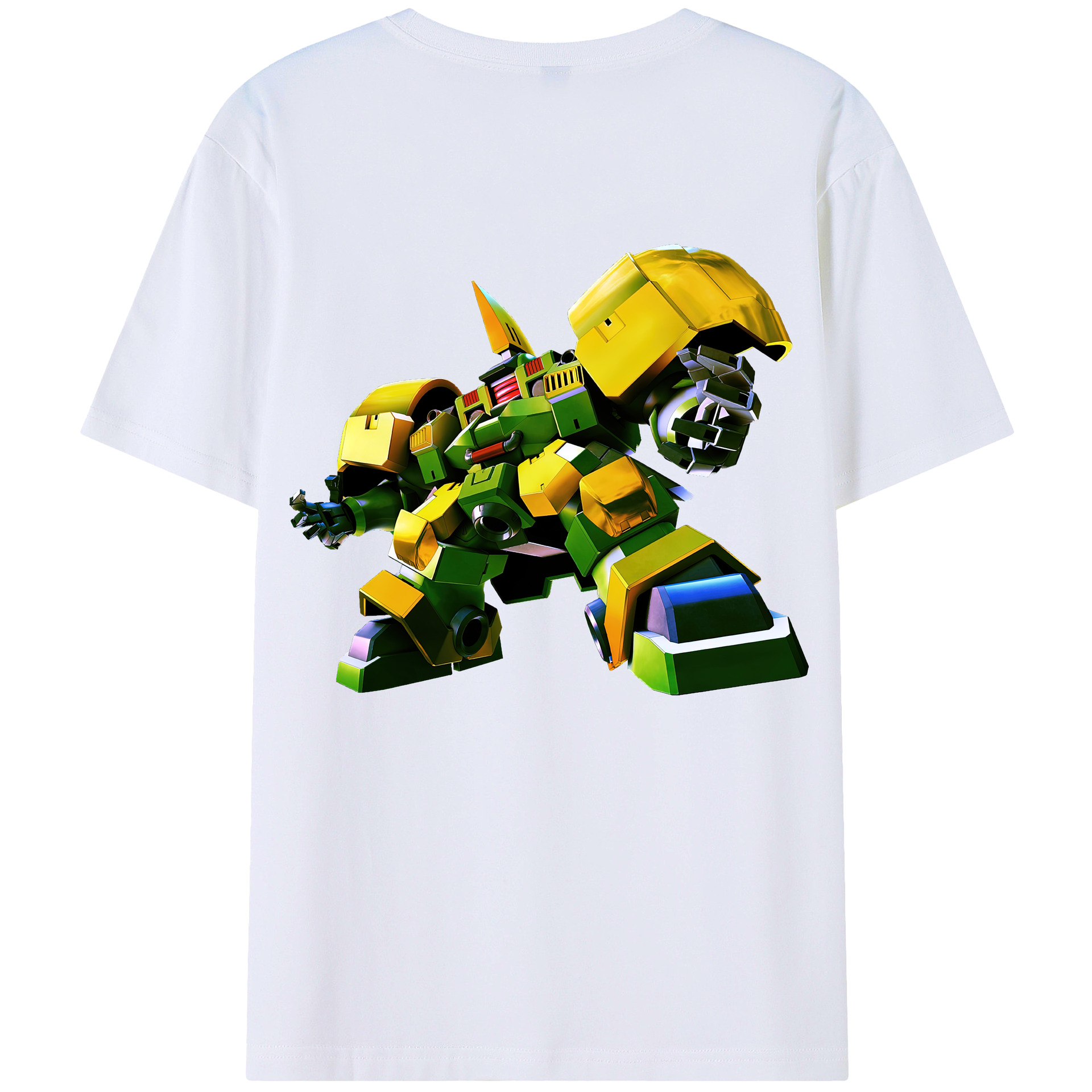 （画像用） 機動戦士ガンダム Mobile Suit Gundam レディース半袖Tシャツ(バックプリント)
