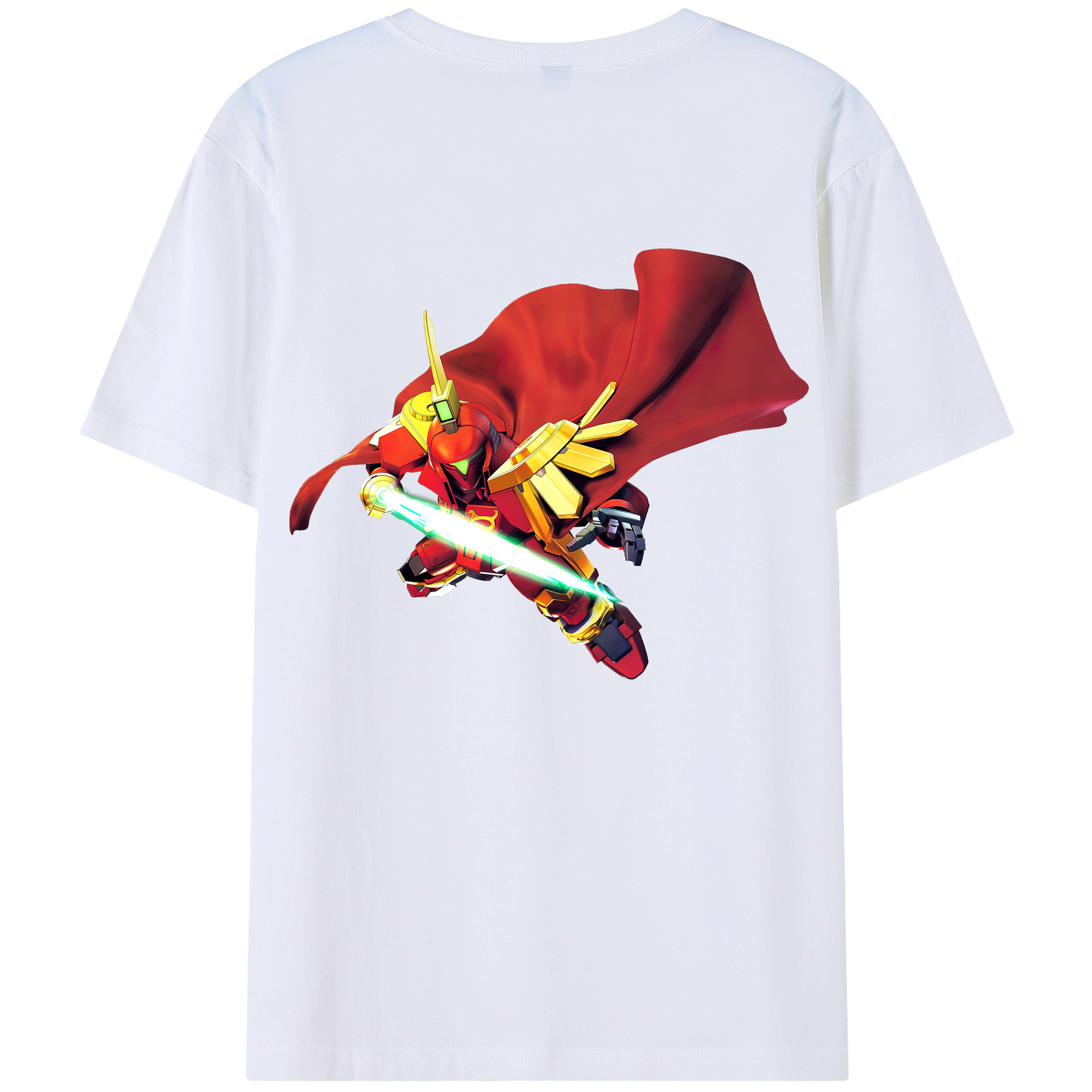 （画像用） 機動戦士ガンダム Mobile Suit Gundam レディース半袖Tシャツ(バックプリント)