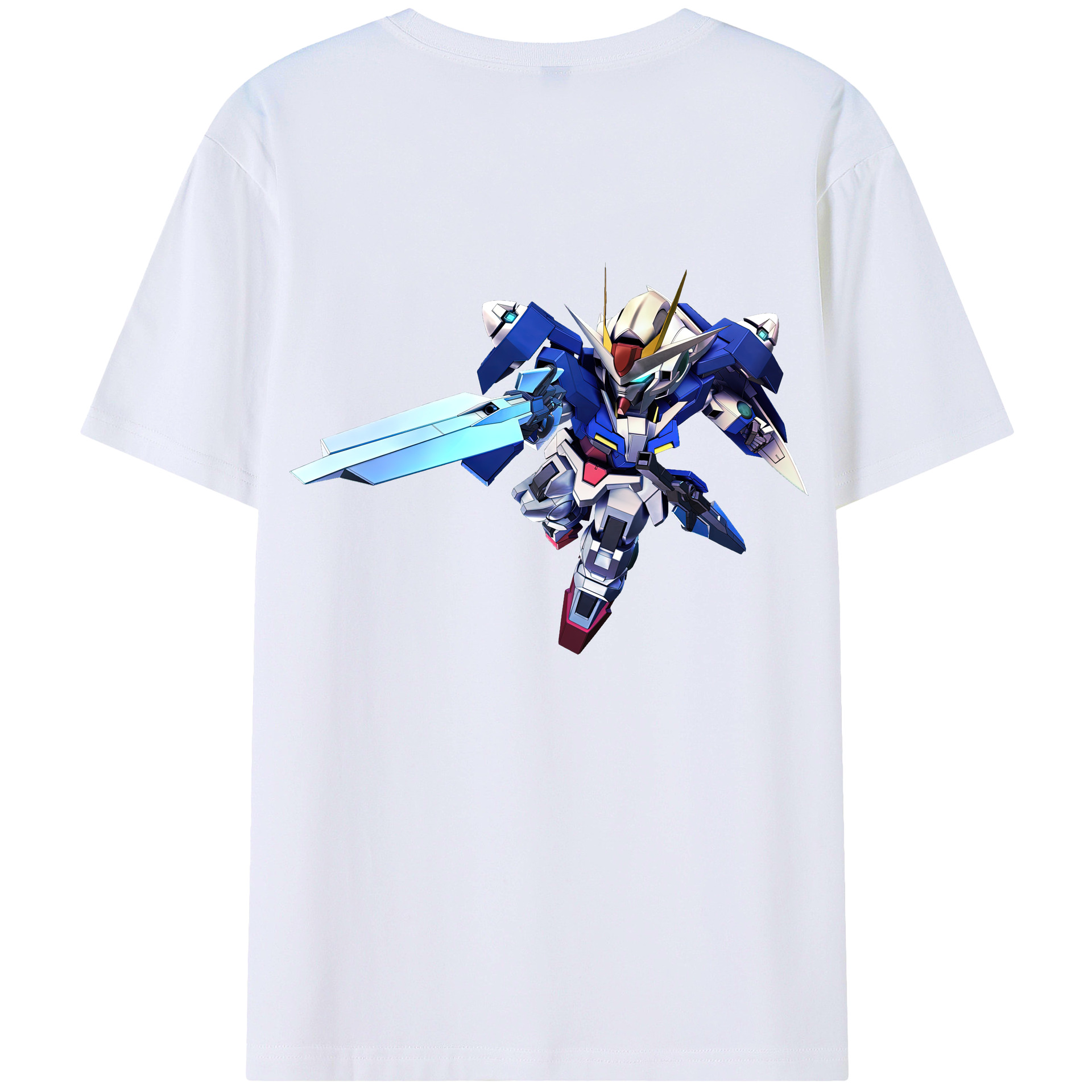 （画像用） 機動戦士ガンダム Mobile Suit Gundam レディース半袖Tシャツ(バックプリント)