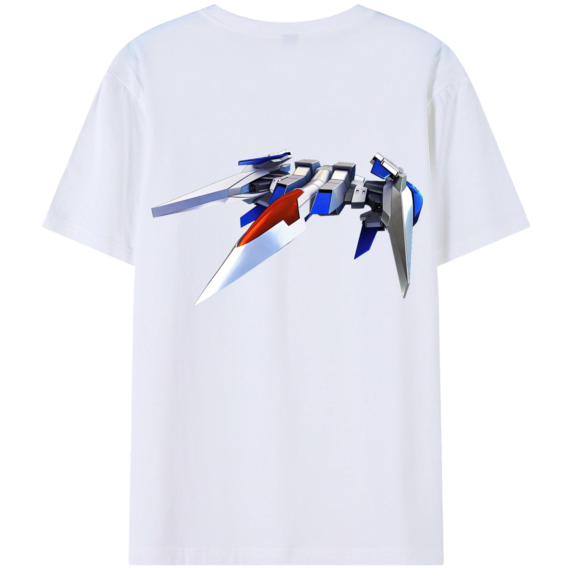 （画像用） 機動戦士ガンダム Mobile Suit Gundam レディース半袖Tシャツ(バックプリント)