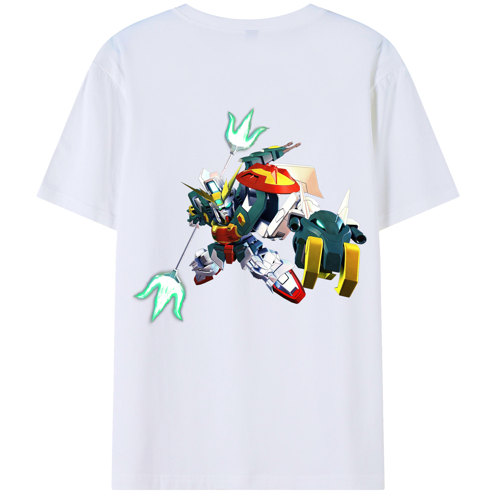 （画像用） 機動戦士ガンダム Mobile Suit Gundam レディース半袖Tシャツ(バックプリント)