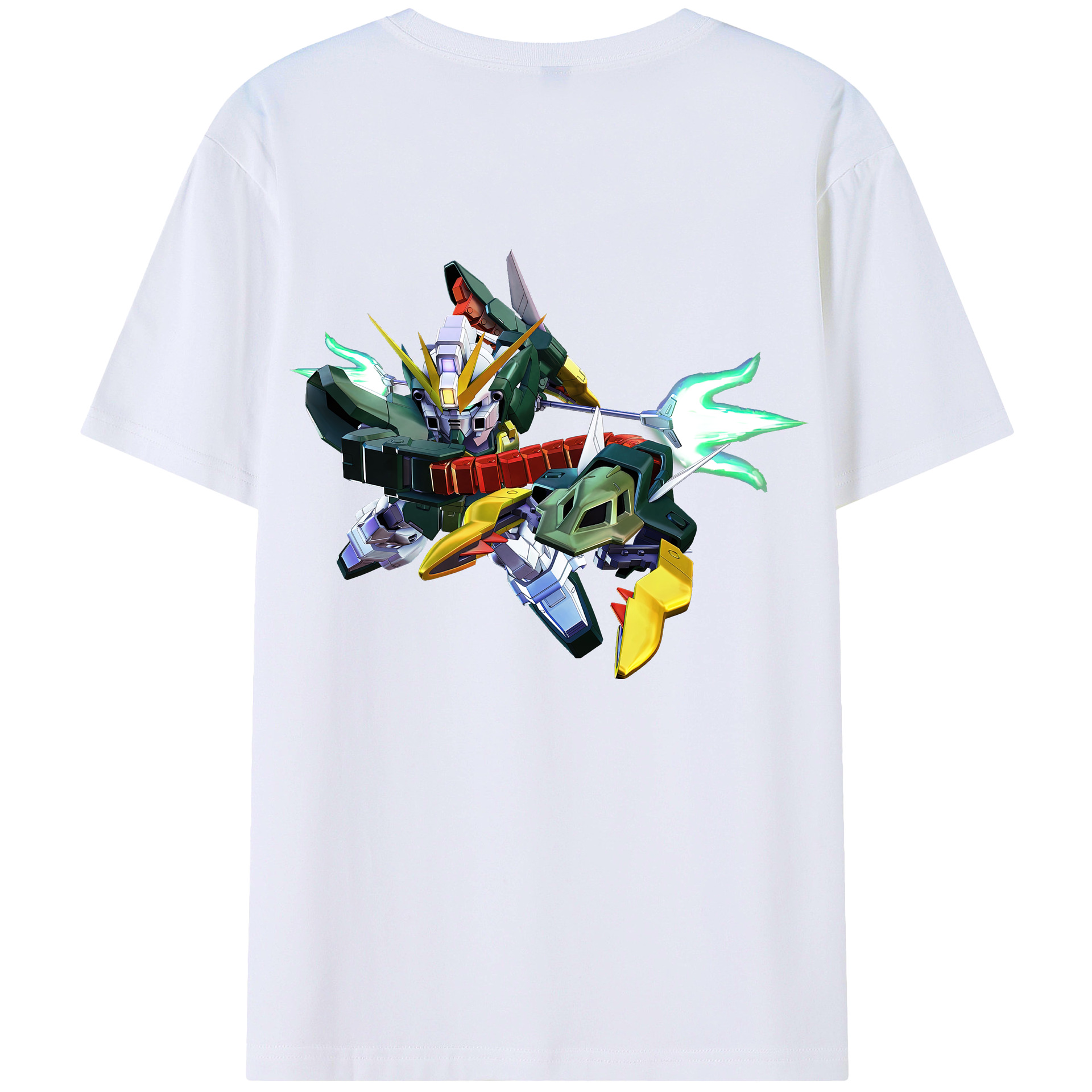 （画像用） 機動戦士ガンダム Mobile Suit Gundam レディース半袖Tシャツ(バックプリント)