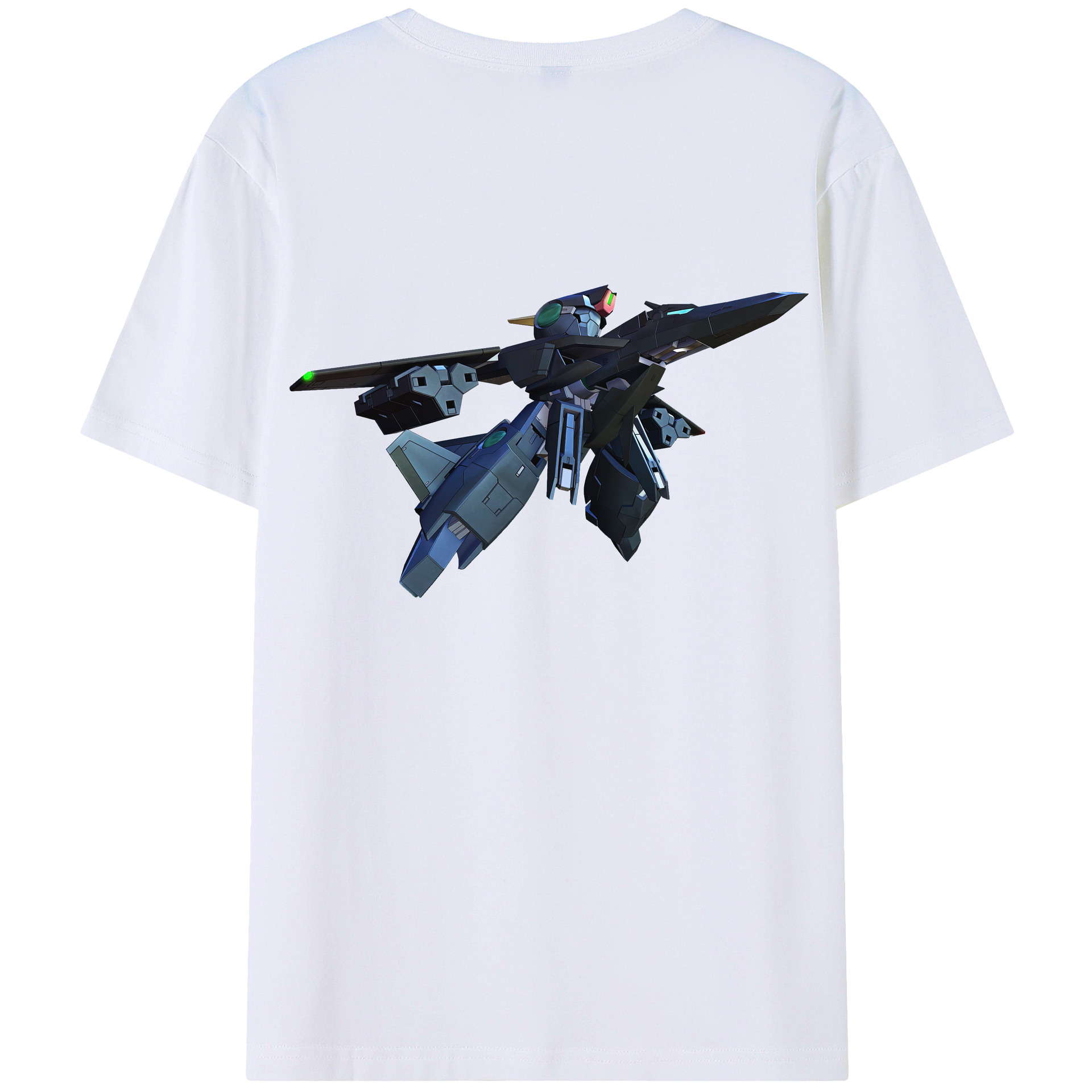 （画像用） 機動戦士ガンダム Mobile Suit Gundam レディース半袖Tシャツ(バックプリント)